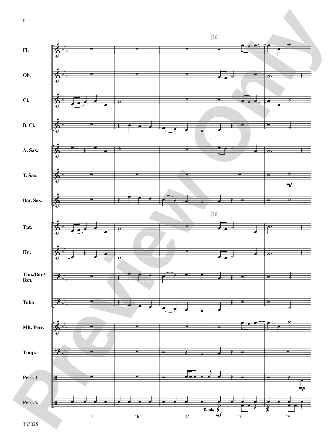 Scirocco: Concert Band Conductor Score & Parts