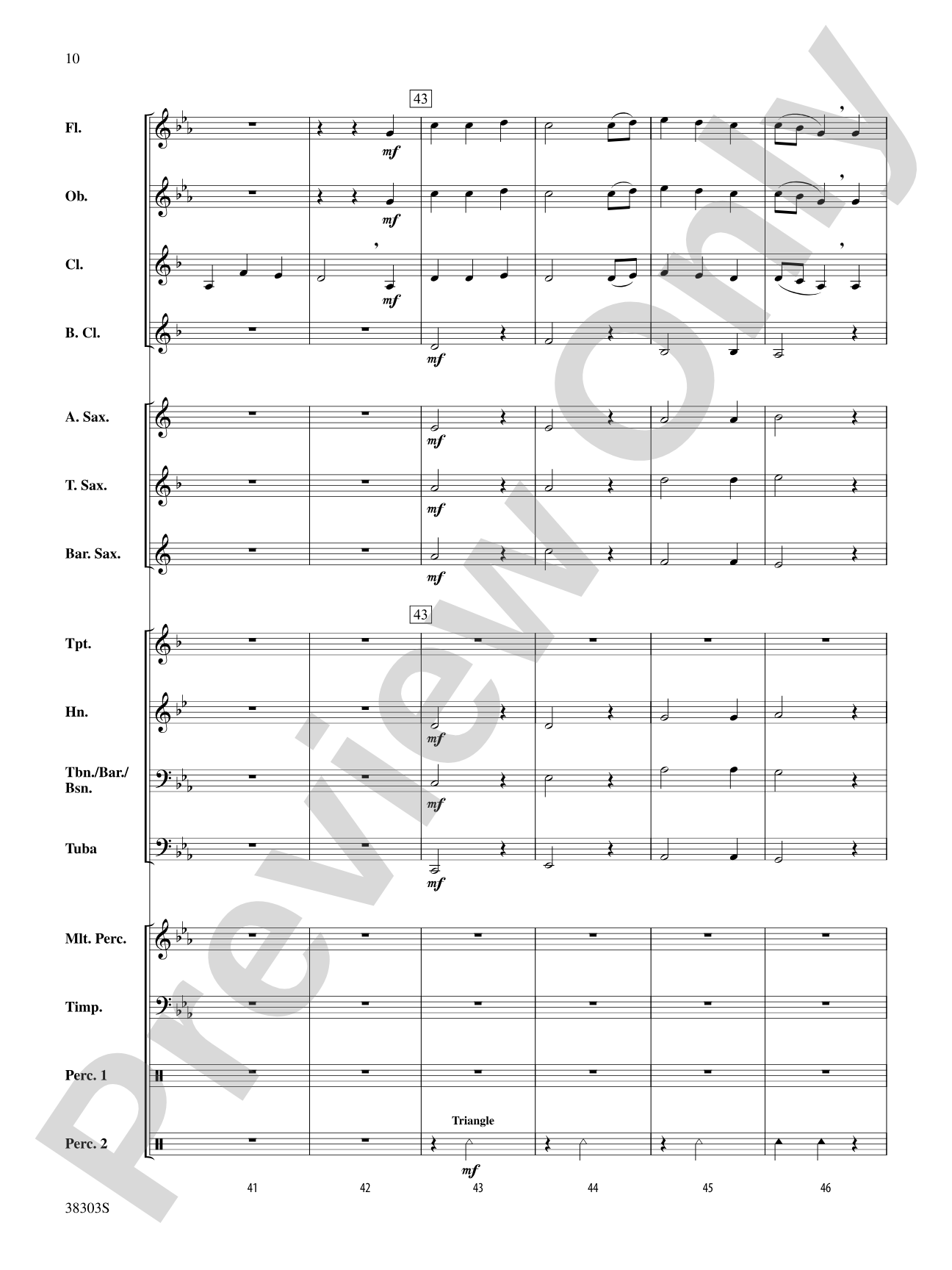 Ghost Ship: Concert Band Conductor Score & Parts