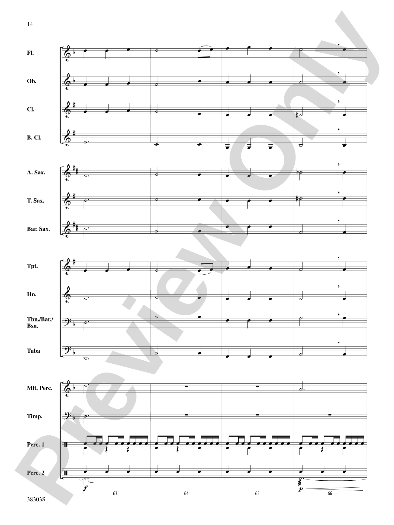 Ghost Ship: Concert Band Conductor Score & Parts