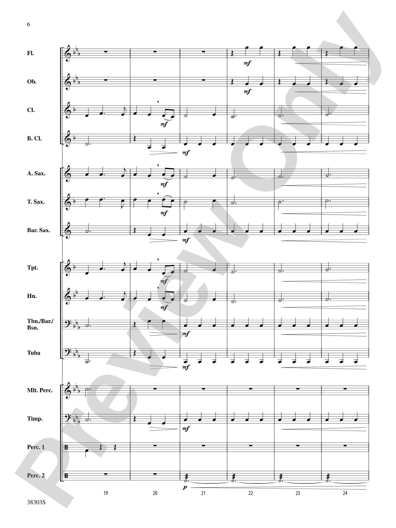 Ghost Ship: Concert Band Conductor Score & Parts