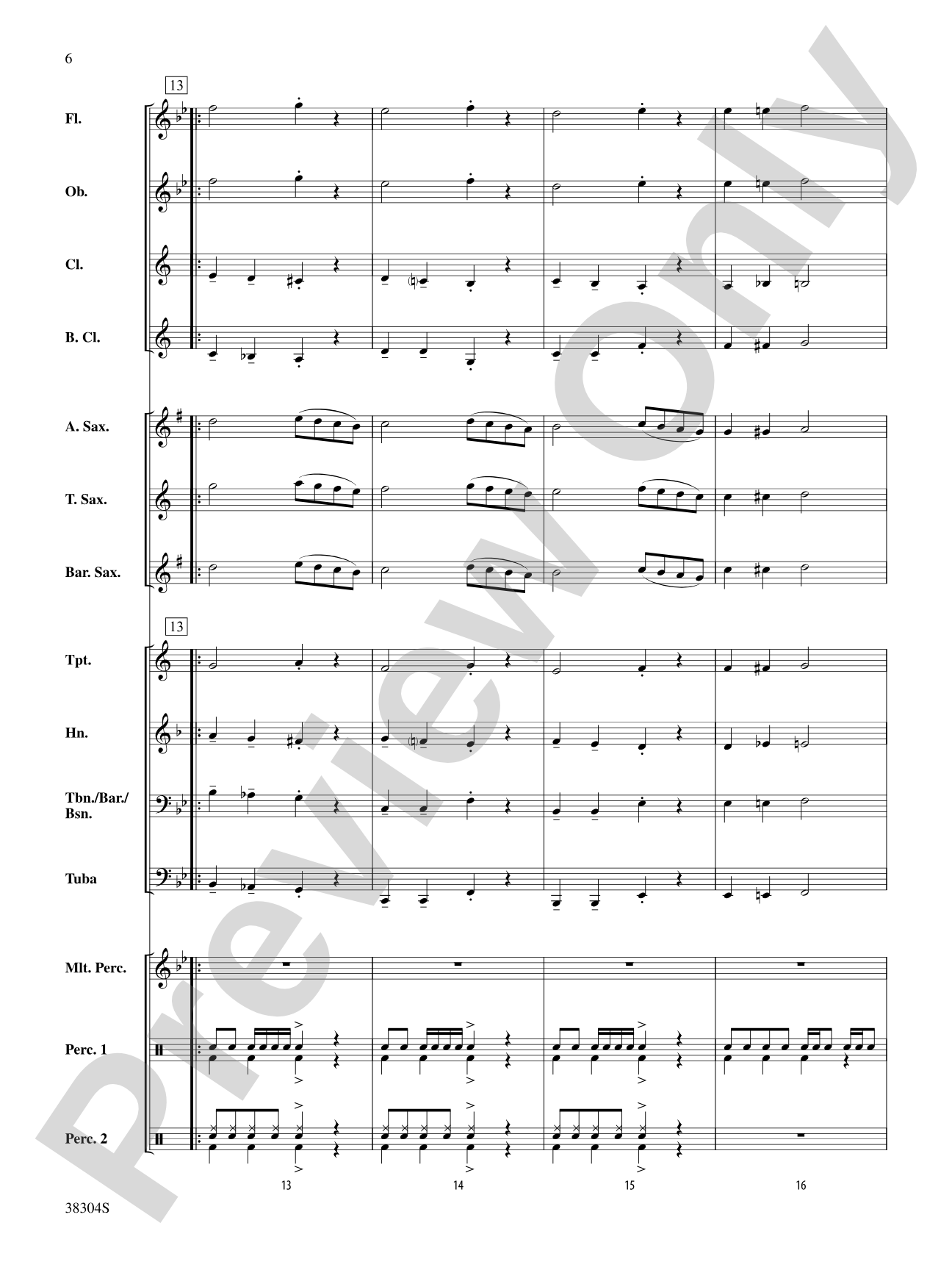 Saxes We Have Heard on High: Concert Band Conductor Score & Parts