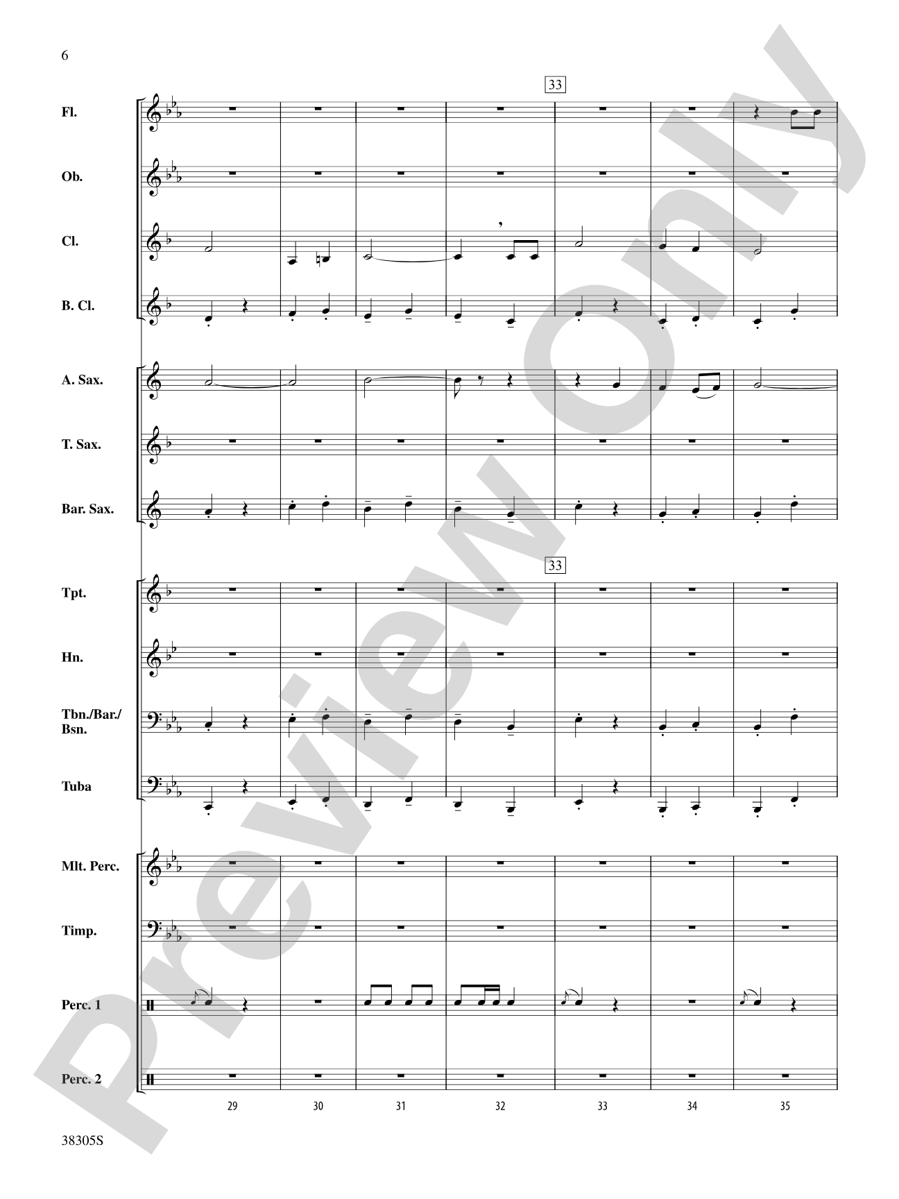 A Star Spangled March: Concert Band Conductor Score & Parts