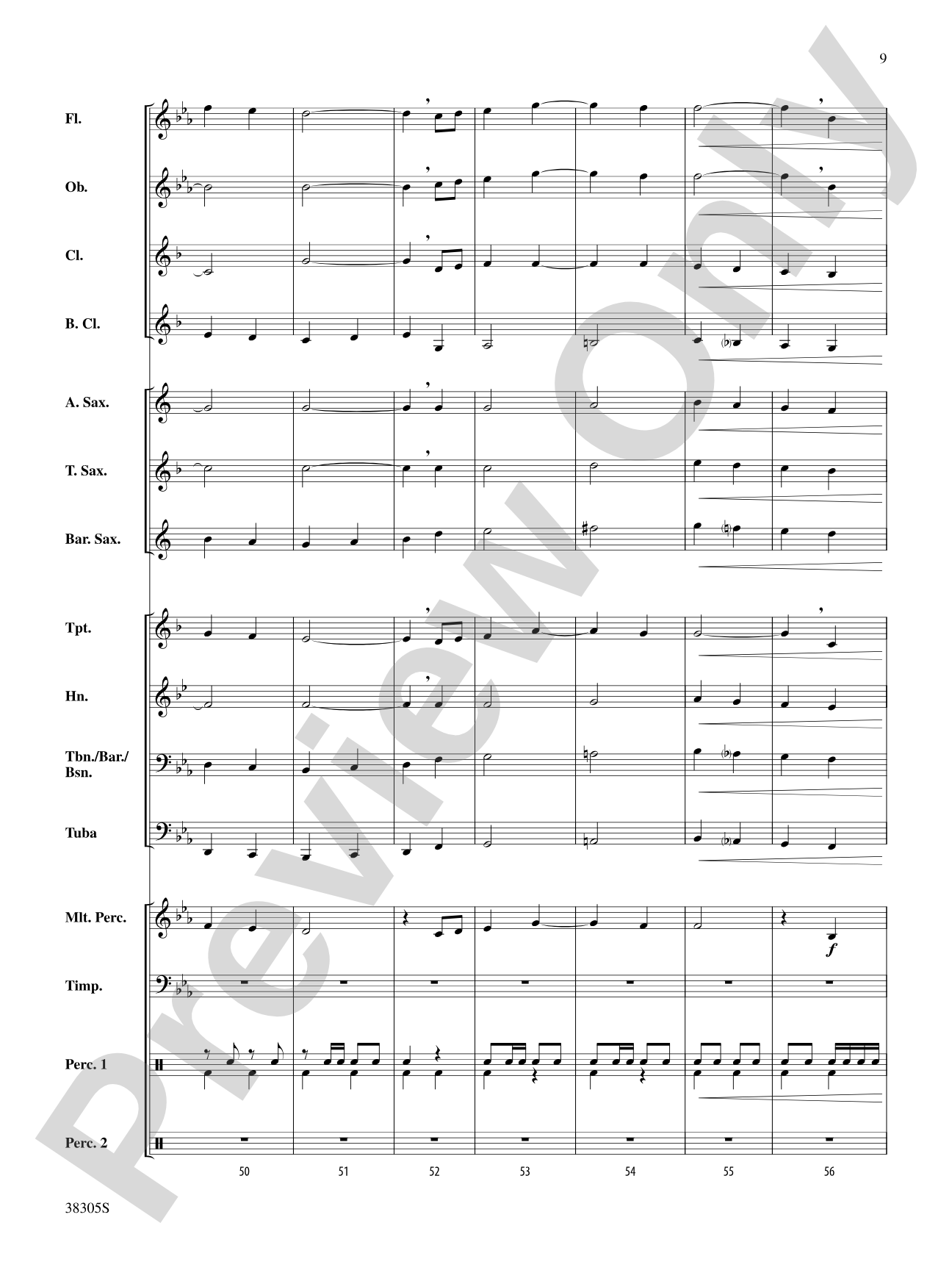 A Star Spangled March: Concert Band Conductor Score & Parts