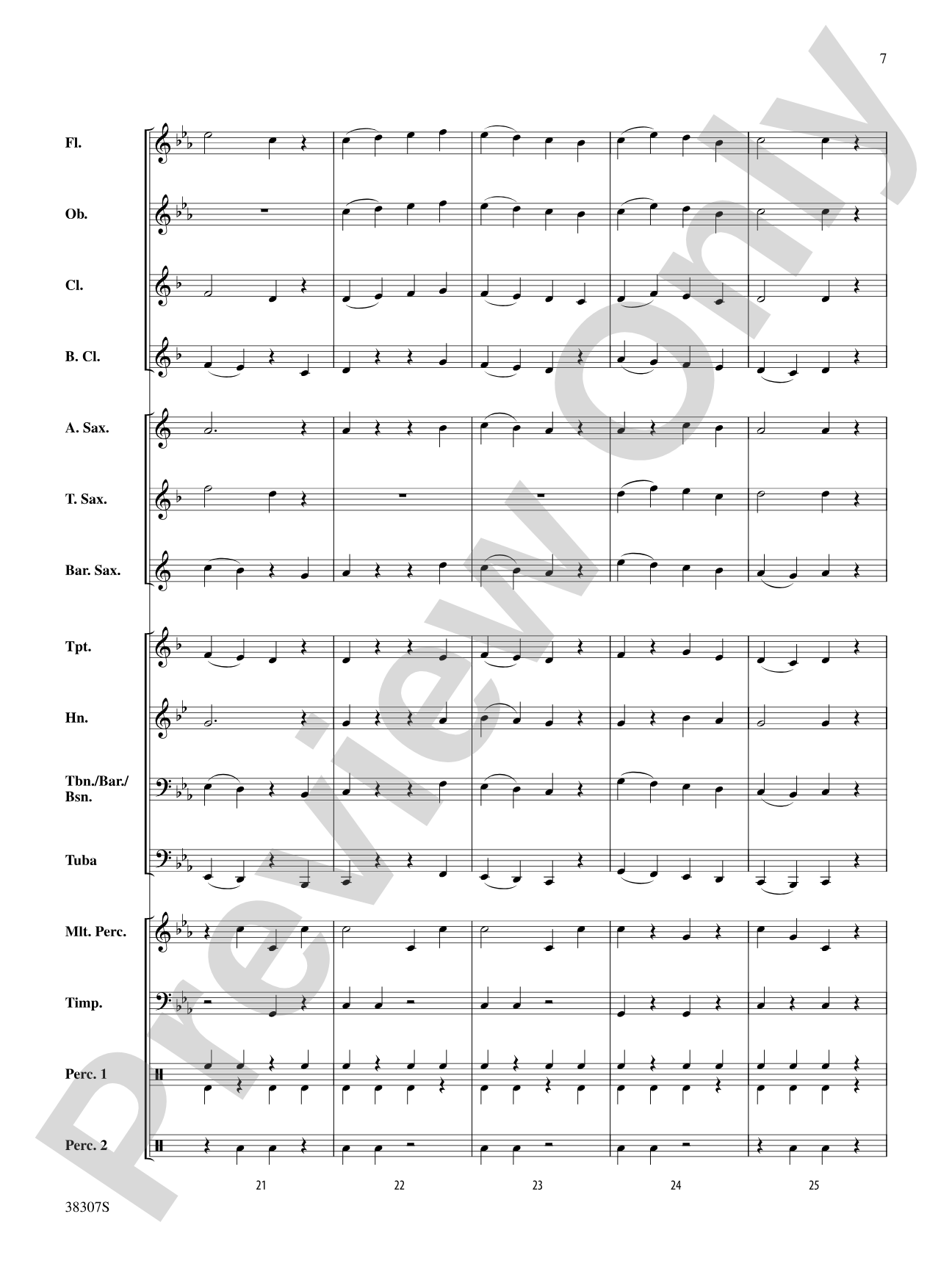 The Andromeda Connection: Concert Band Conductor Score & Parts