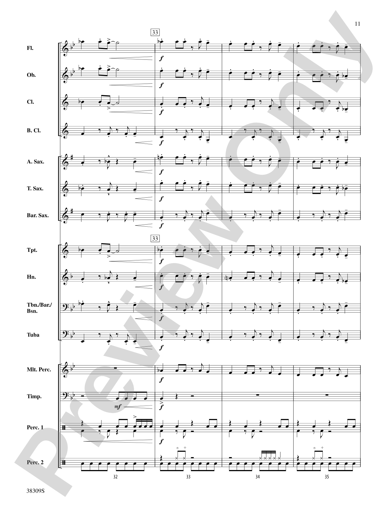 Dune Buggy: Concert Band Conductor Score & Parts