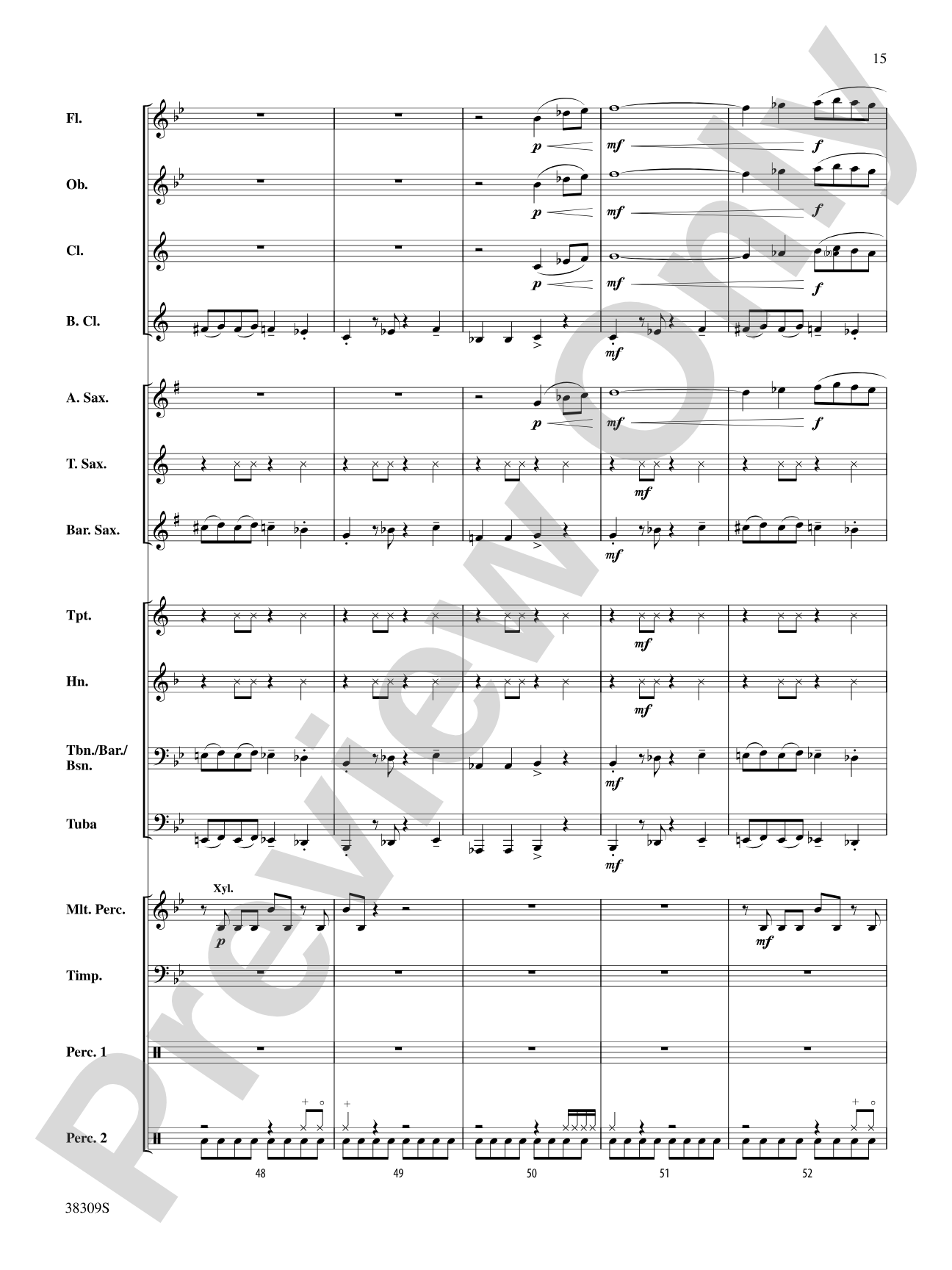 Dune Buggy: Concert Band Conductor Score & Parts