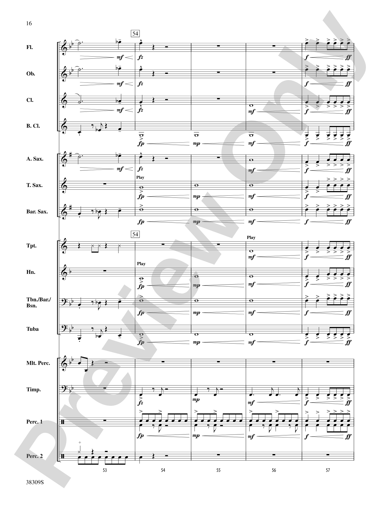 Dune Buggy: Concert Band Conductor Score & Parts