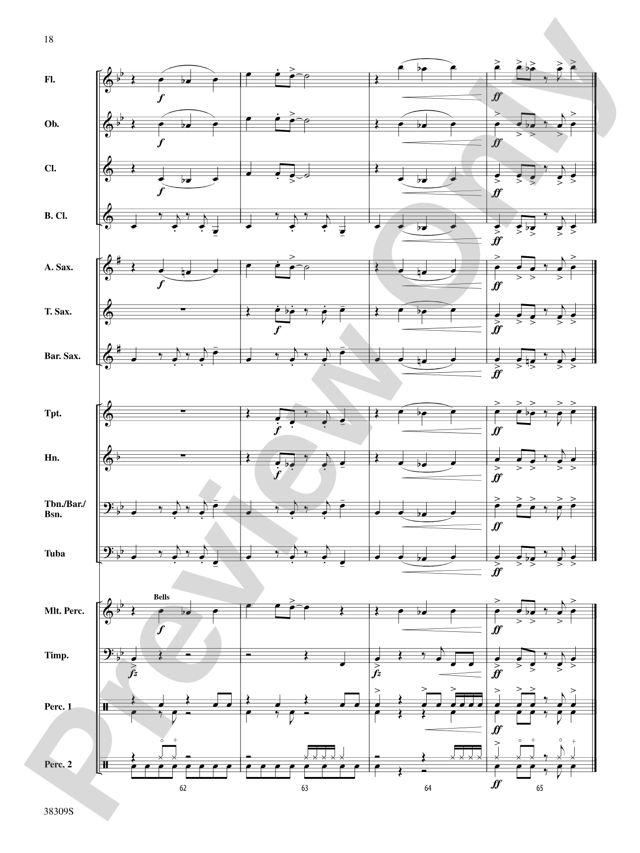 Dune Buggy: Concert Band Conductor Score & Parts