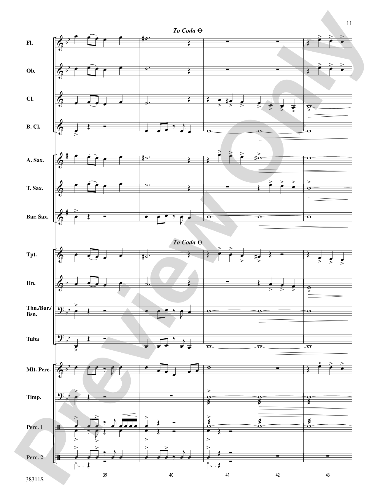 Winds of the Orient: Score