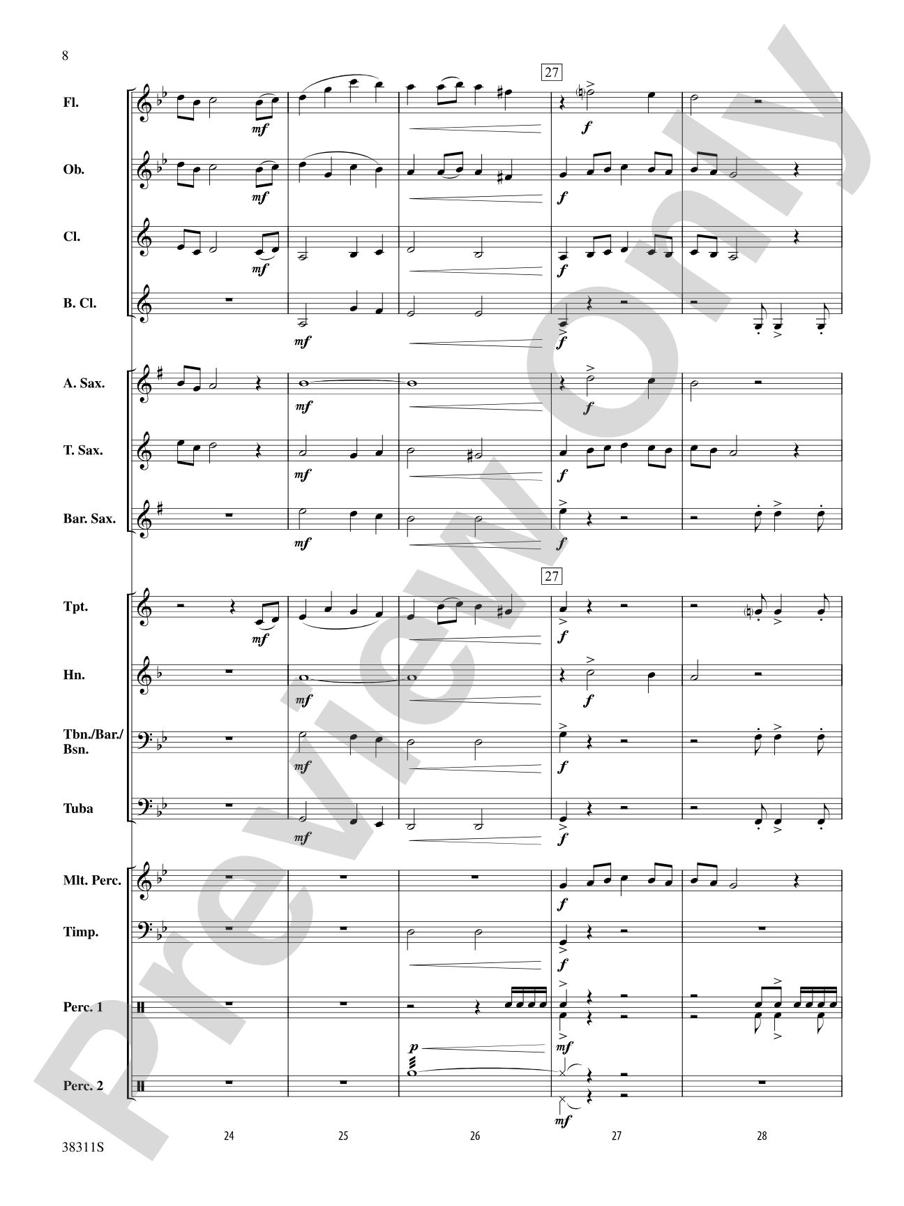 Winds of the Orient: Score
