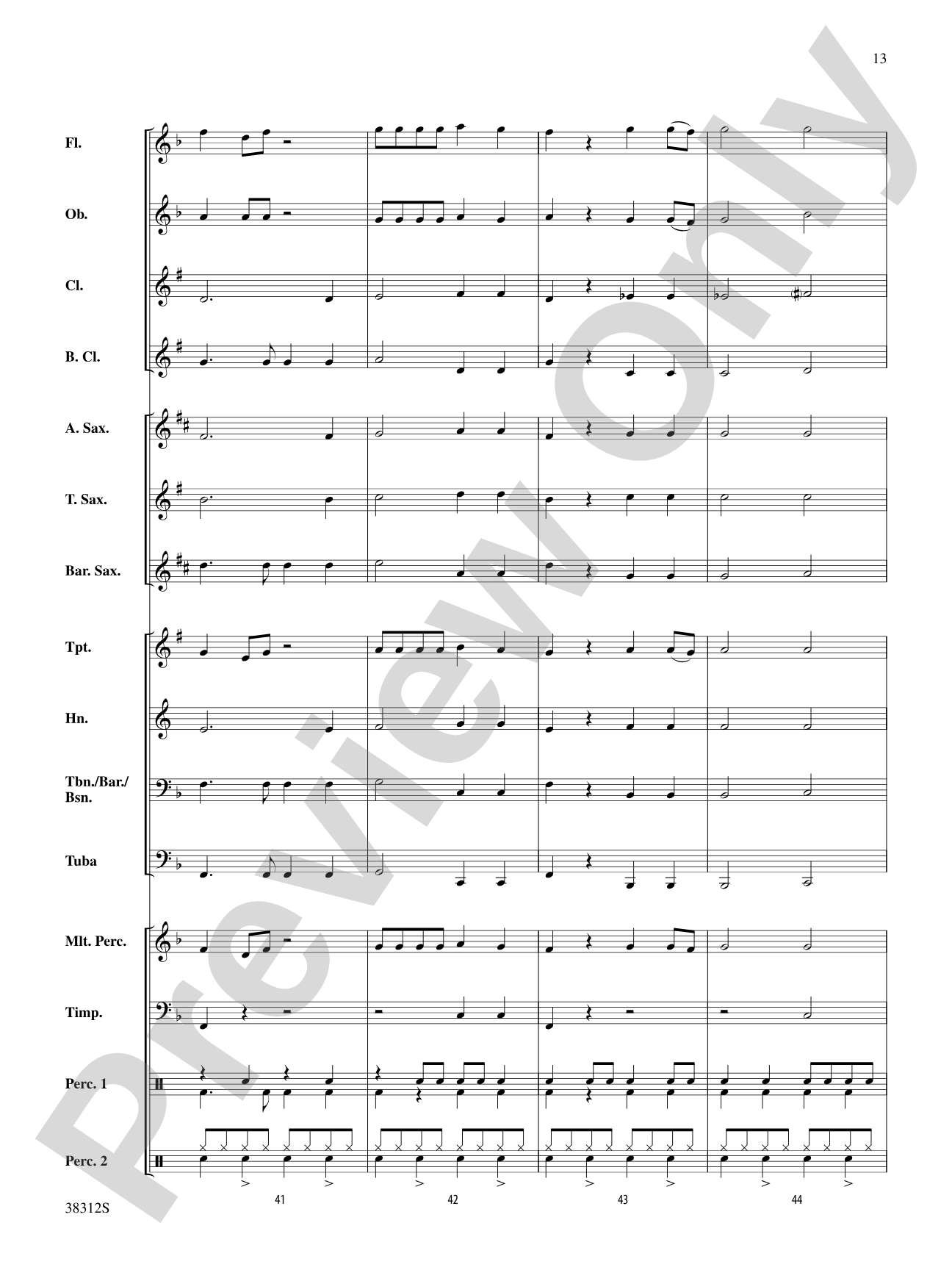 Little Shop of Horrors: Concert Band Conductor Score & Parts