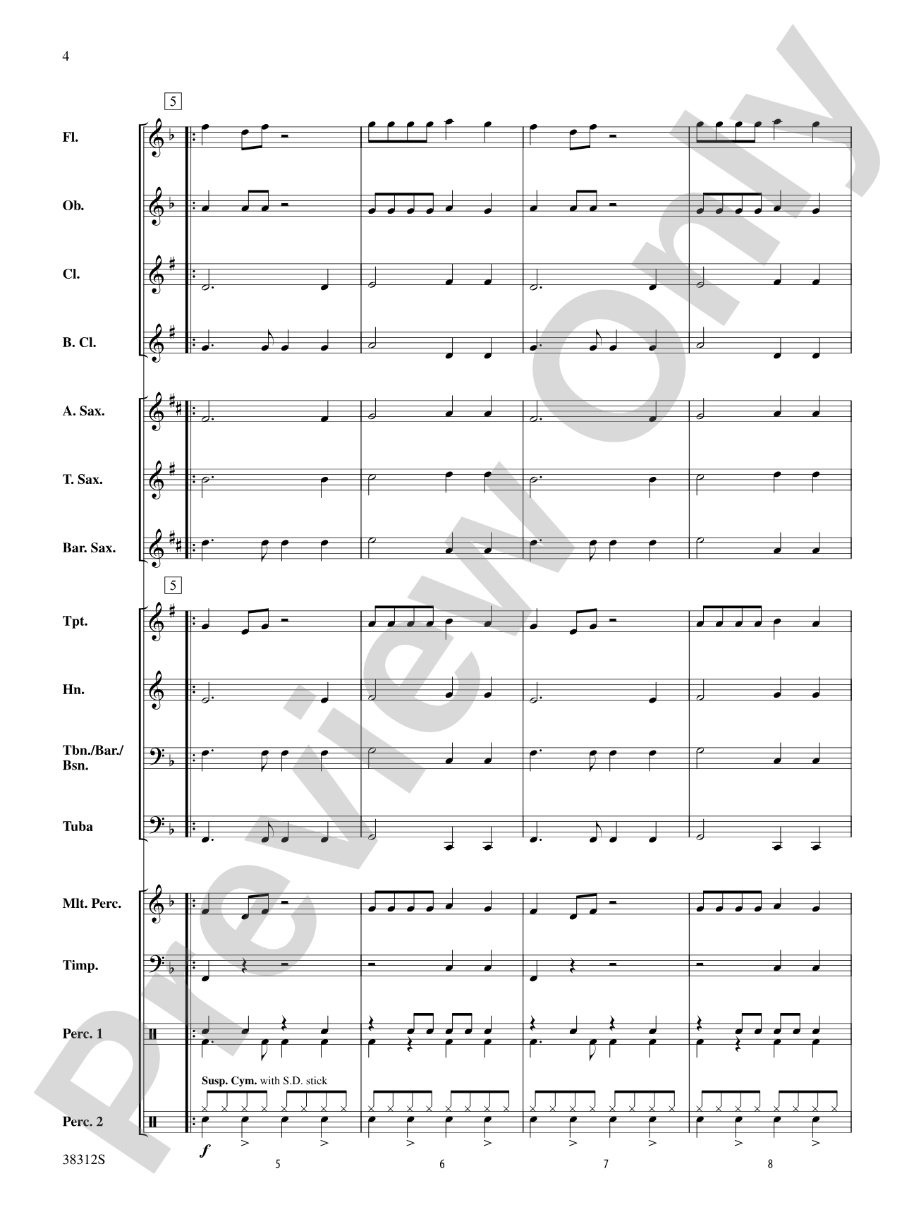 Little Shop of Horrors: Concert Band Conductor Score & Parts