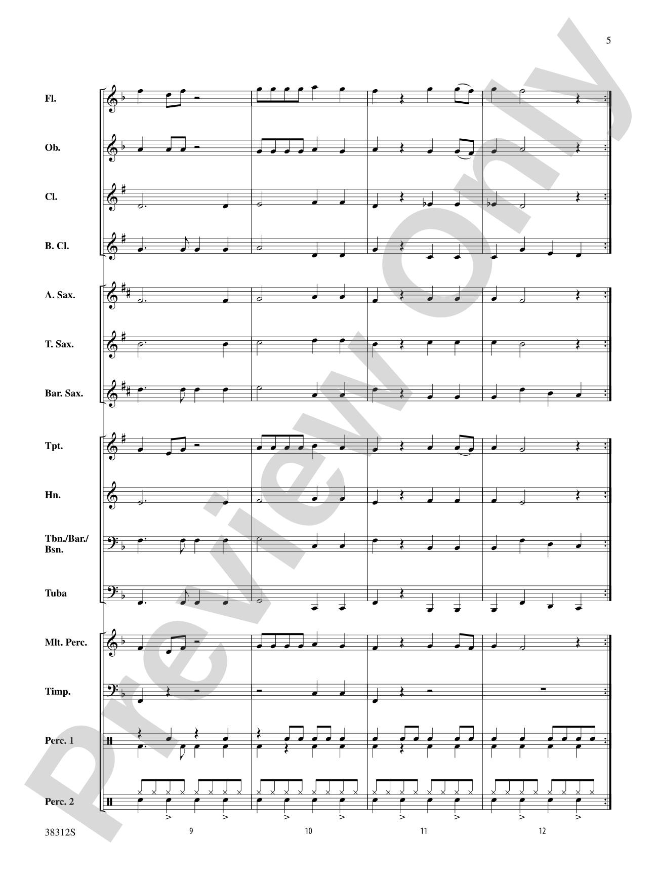 Little Shop of Horrors: Concert Band Conductor Score & Parts
