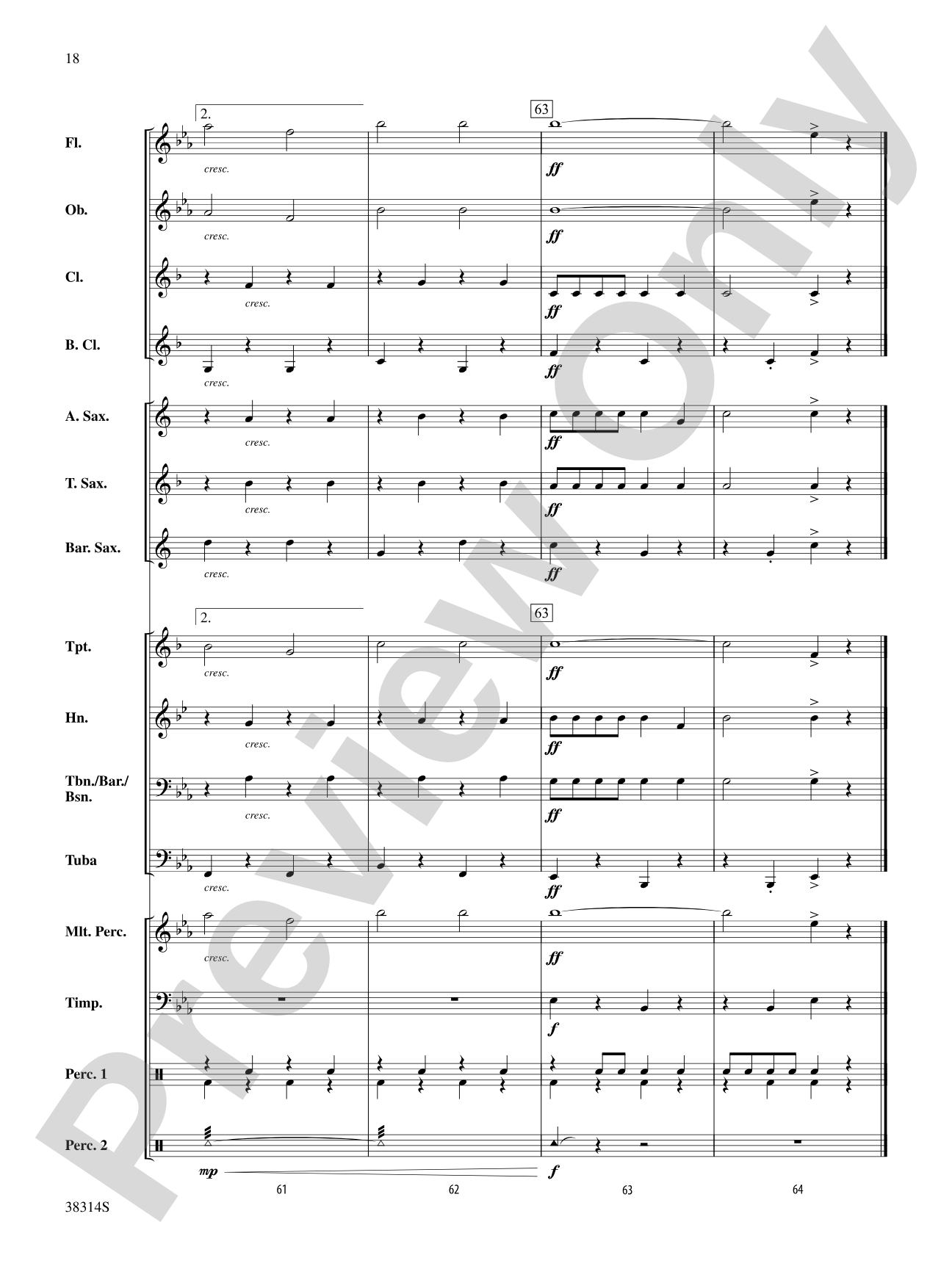 Chitty Chitty Bang Bang, Themes from: Concert Band Conductor Score & Parts