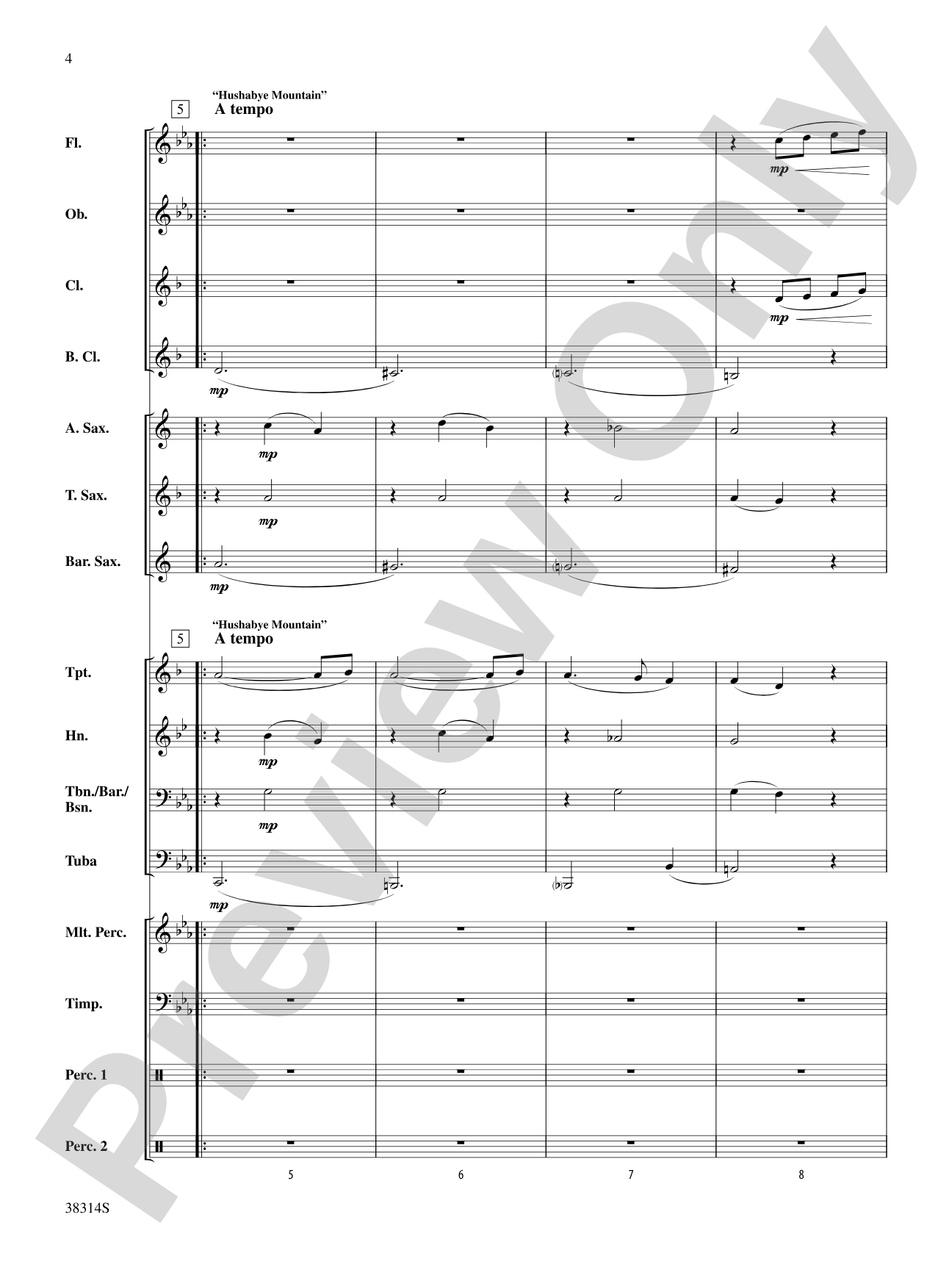 Chitty Chitty Bang Bang, Themes from: Concert Band Conductor Score & Parts