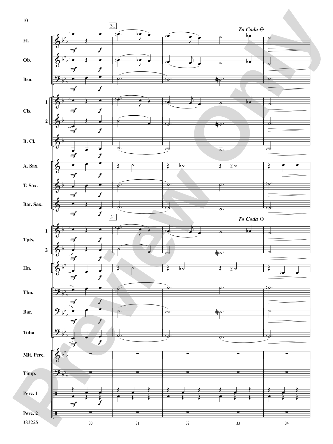 Gesu Bambino: Concert Band Conductor Score & Parts