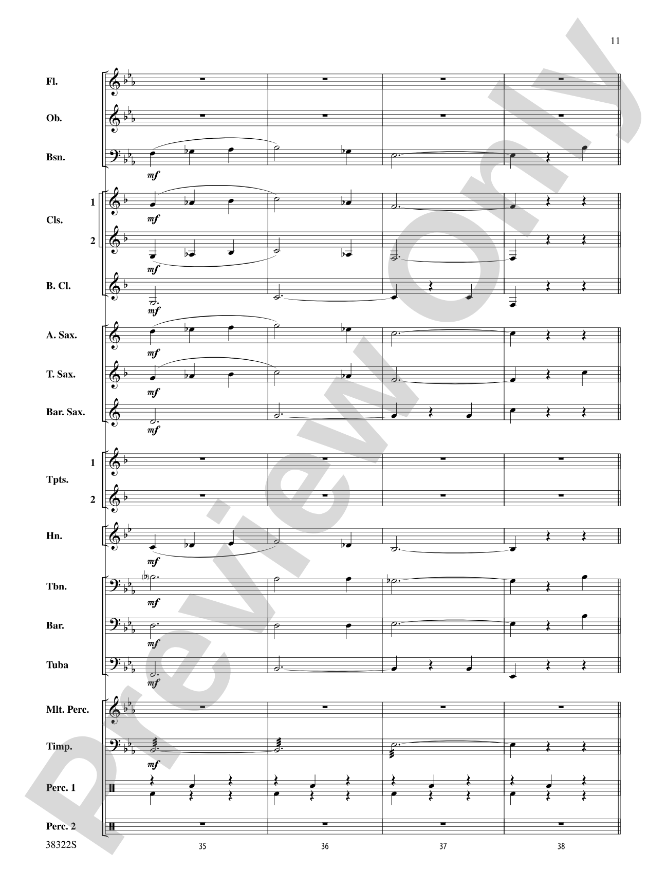Gesu Bambino: Concert Band Conductor Score & Parts