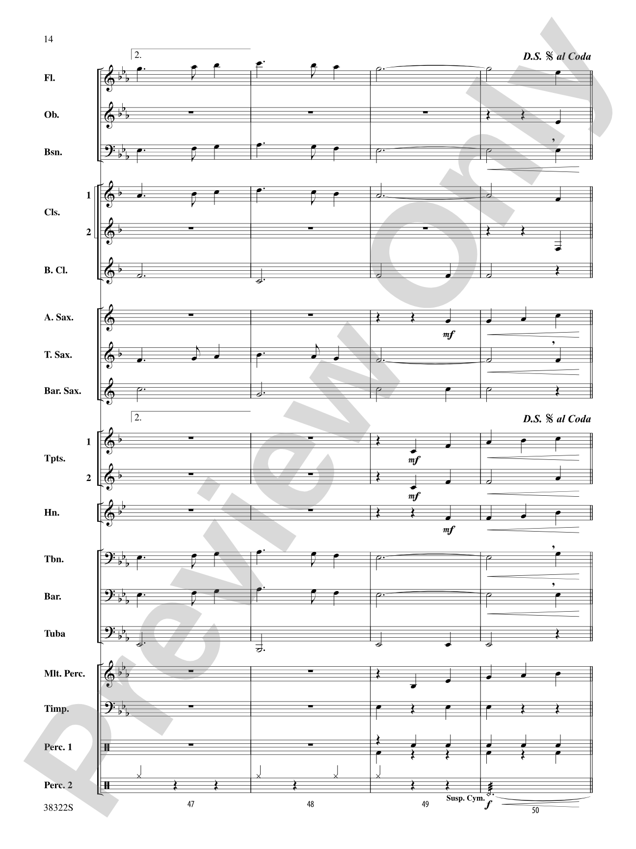Gesu Bambino: Concert Band Conductor Score & Parts