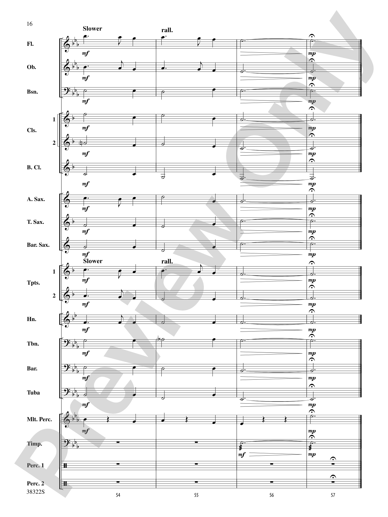 Gesu Bambino: Concert Band Conductor Score & Parts
