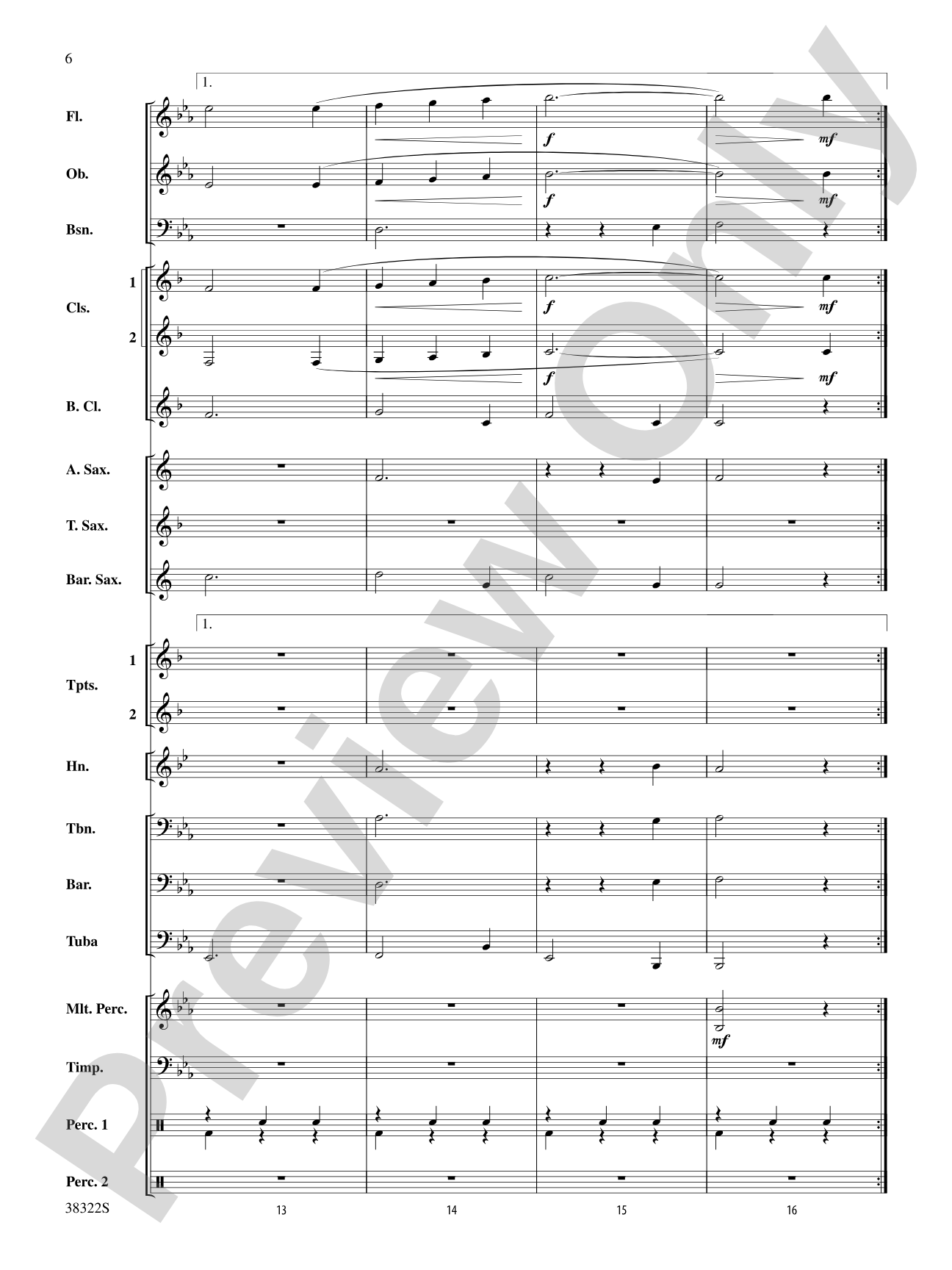 Gesu Bambino: Concert Band Conductor Score & Parts