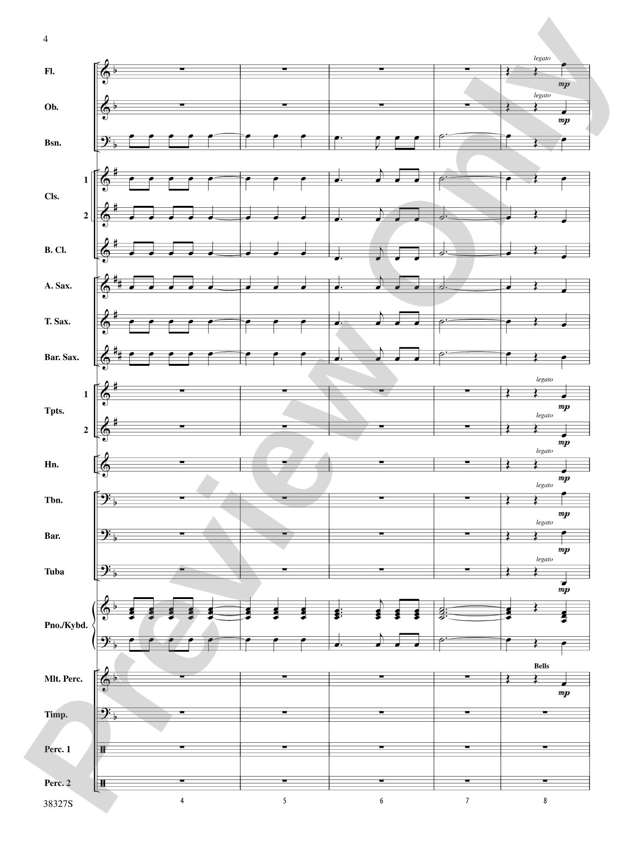 Overture 1812: Score