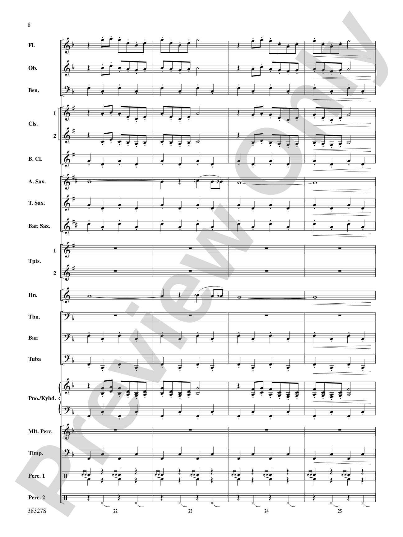 Overture 1812: Score