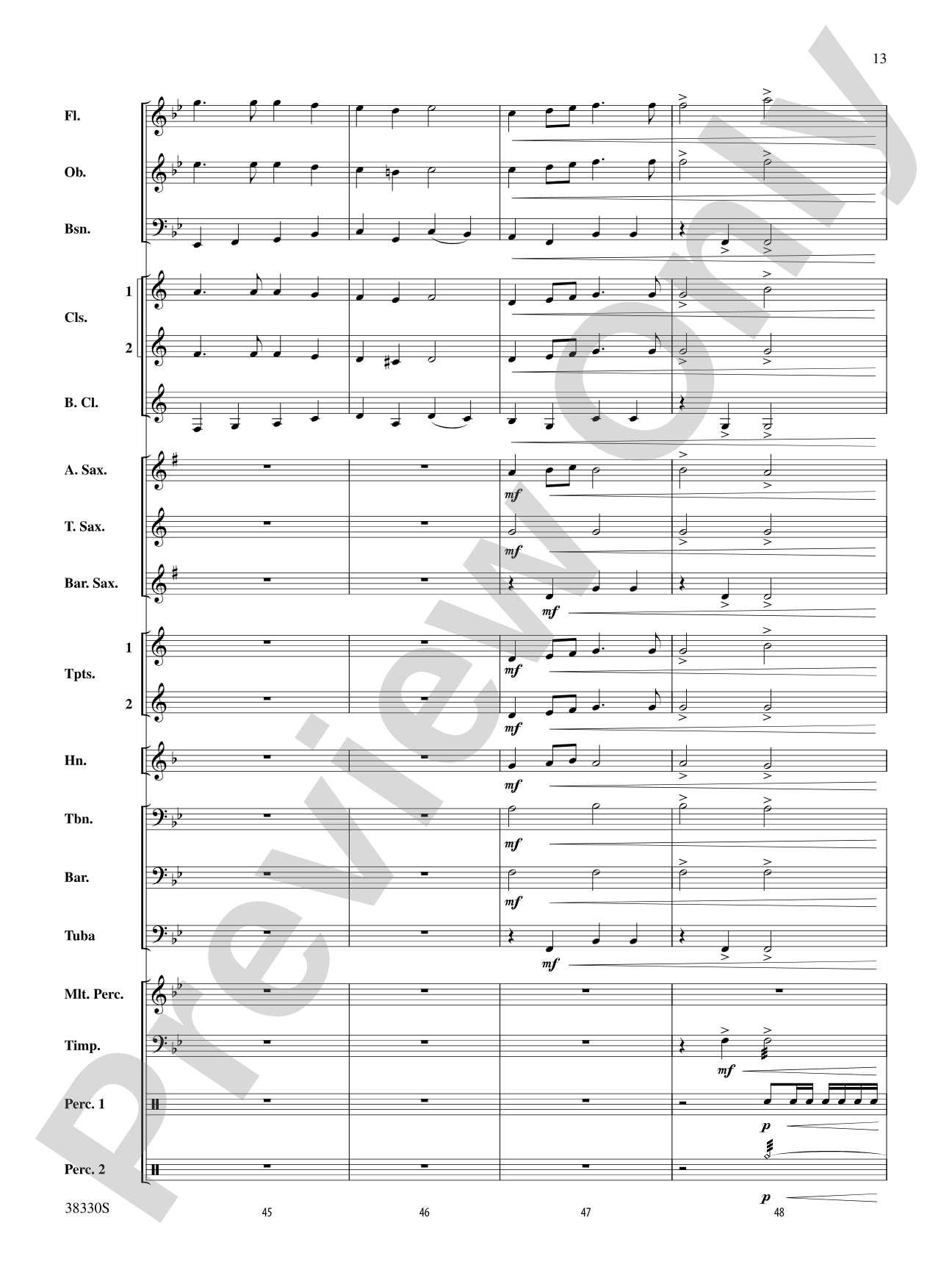 From the Realms of Glory!: Concert Band Conductor Score & Parts