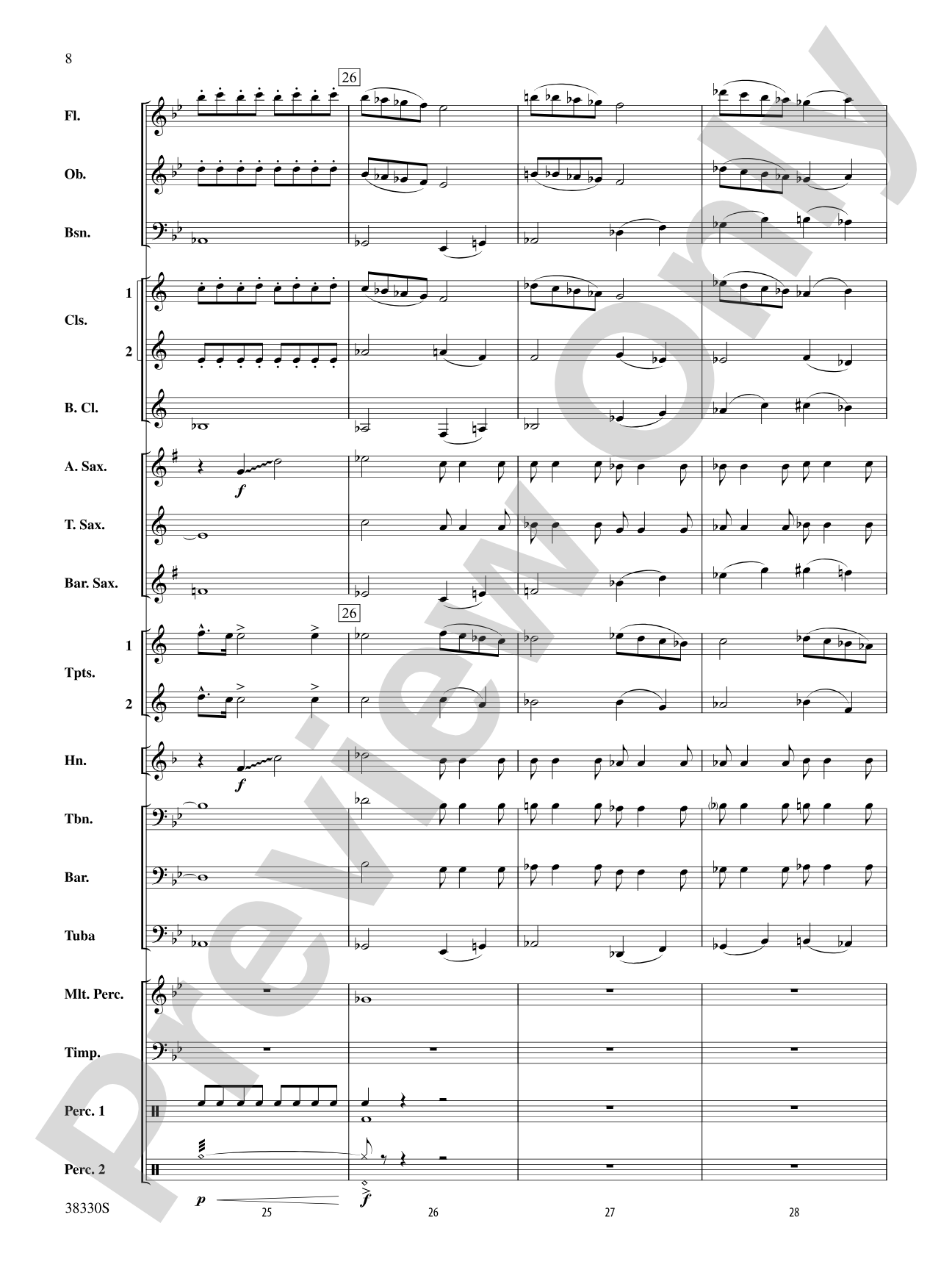 From the Realms of Glory!: Concert Band Conductor Score & Parts