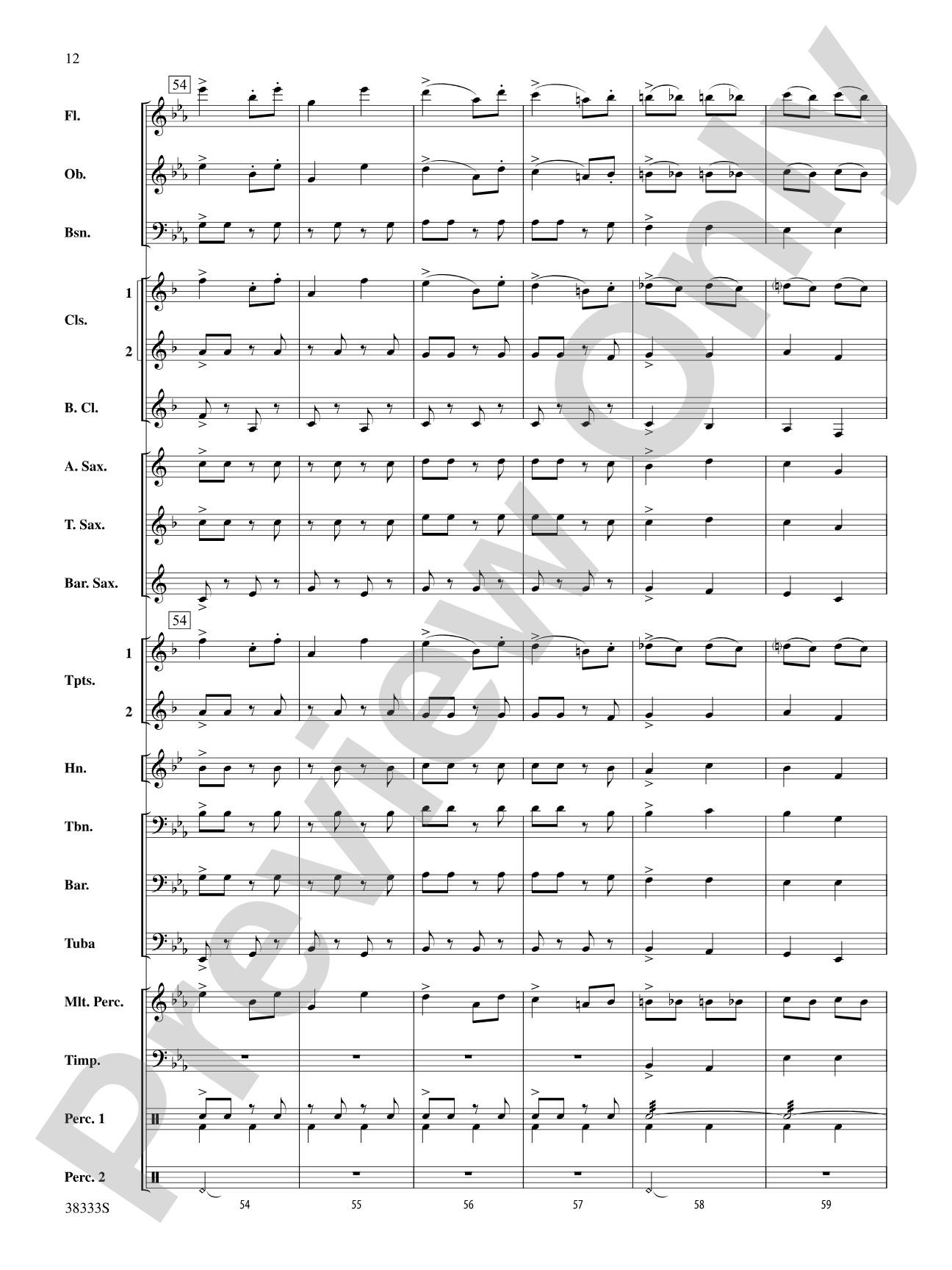 Pique Dame (Highlights): Concert Band Conductor Score & Parts