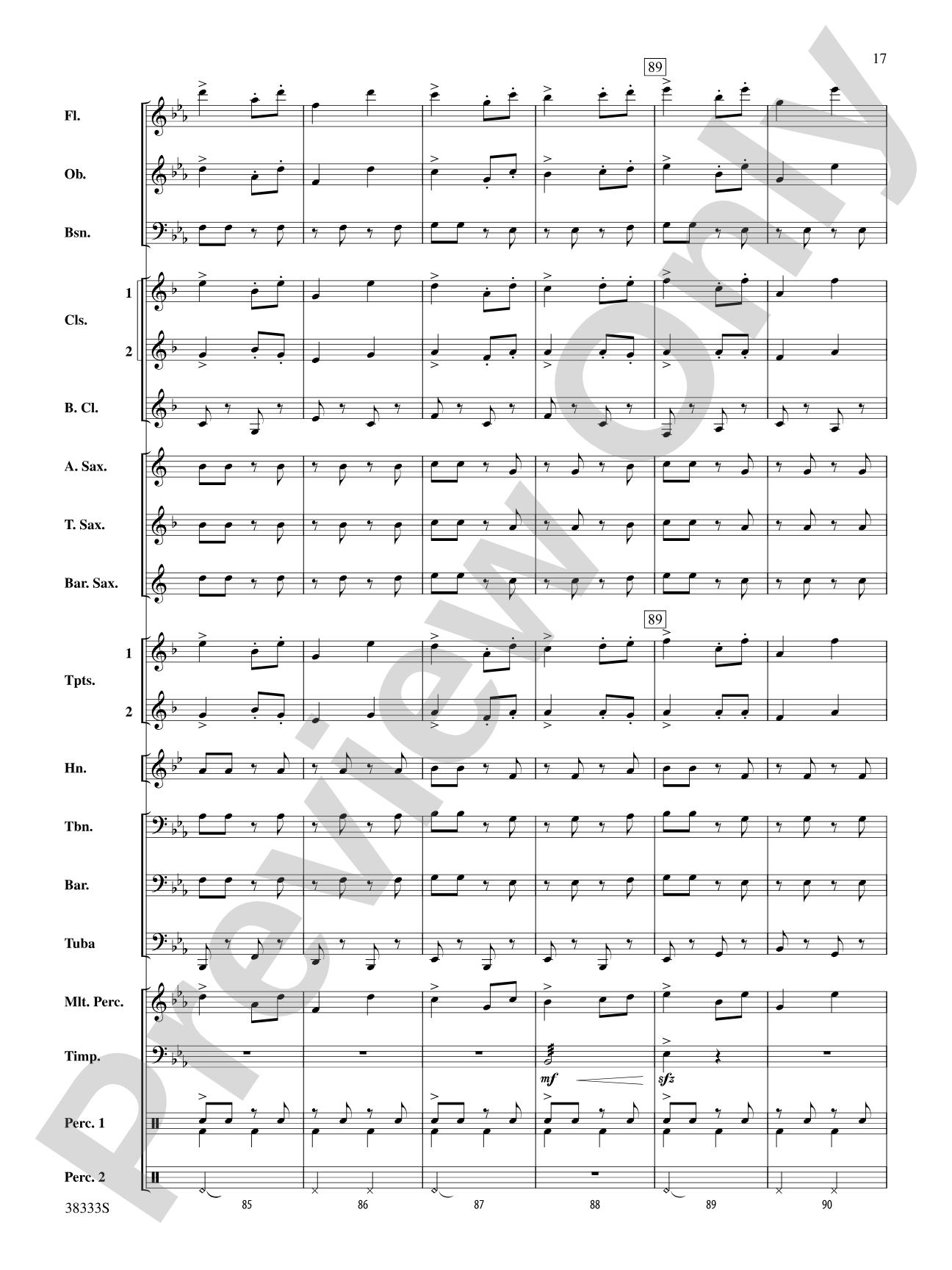 Pique Dame (Highlights): Concert Band Conductor Score & Parts