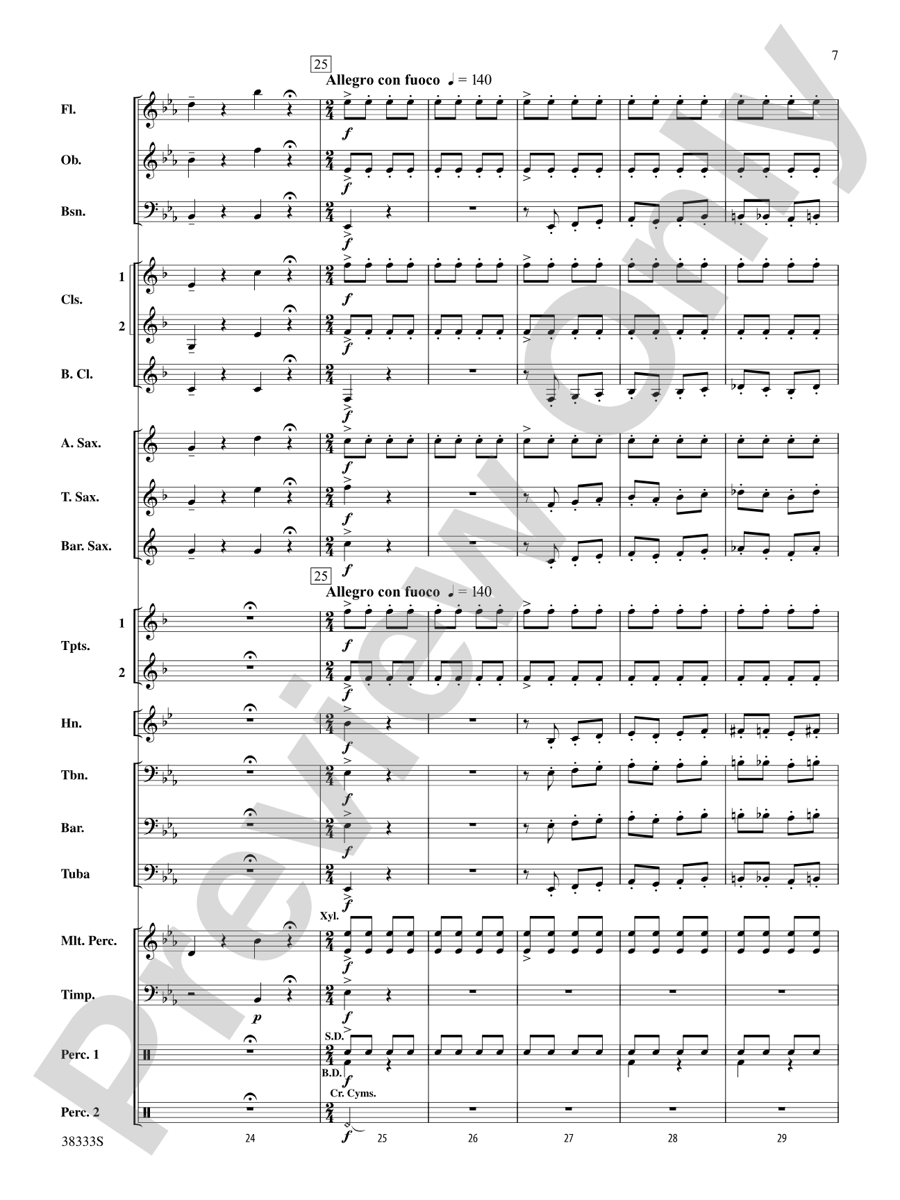 Pique Dame (Highlights): Concert Band Conductor Score & Parts