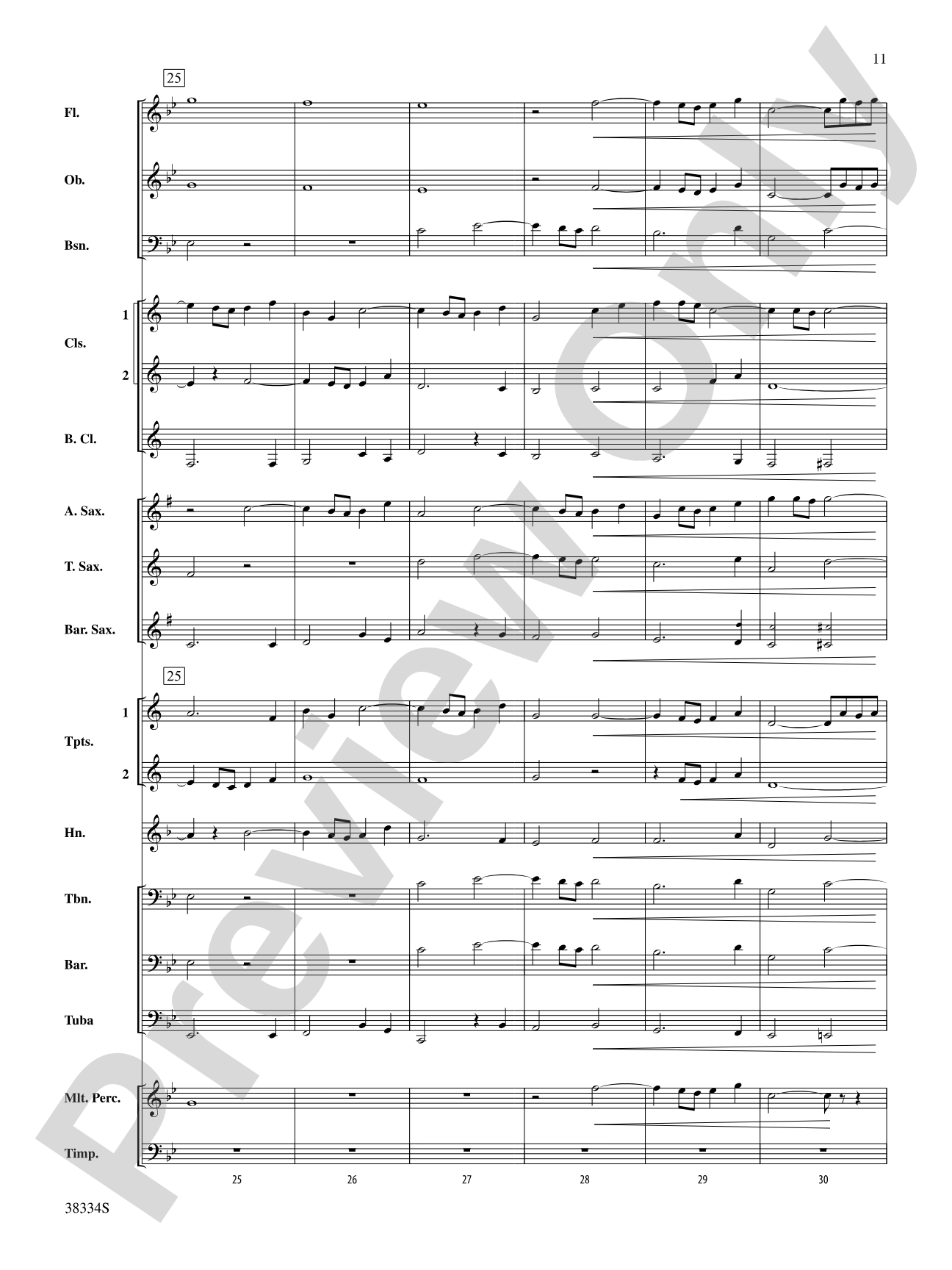Chorale and Fugue: Concert Band Conductor Score & Parts