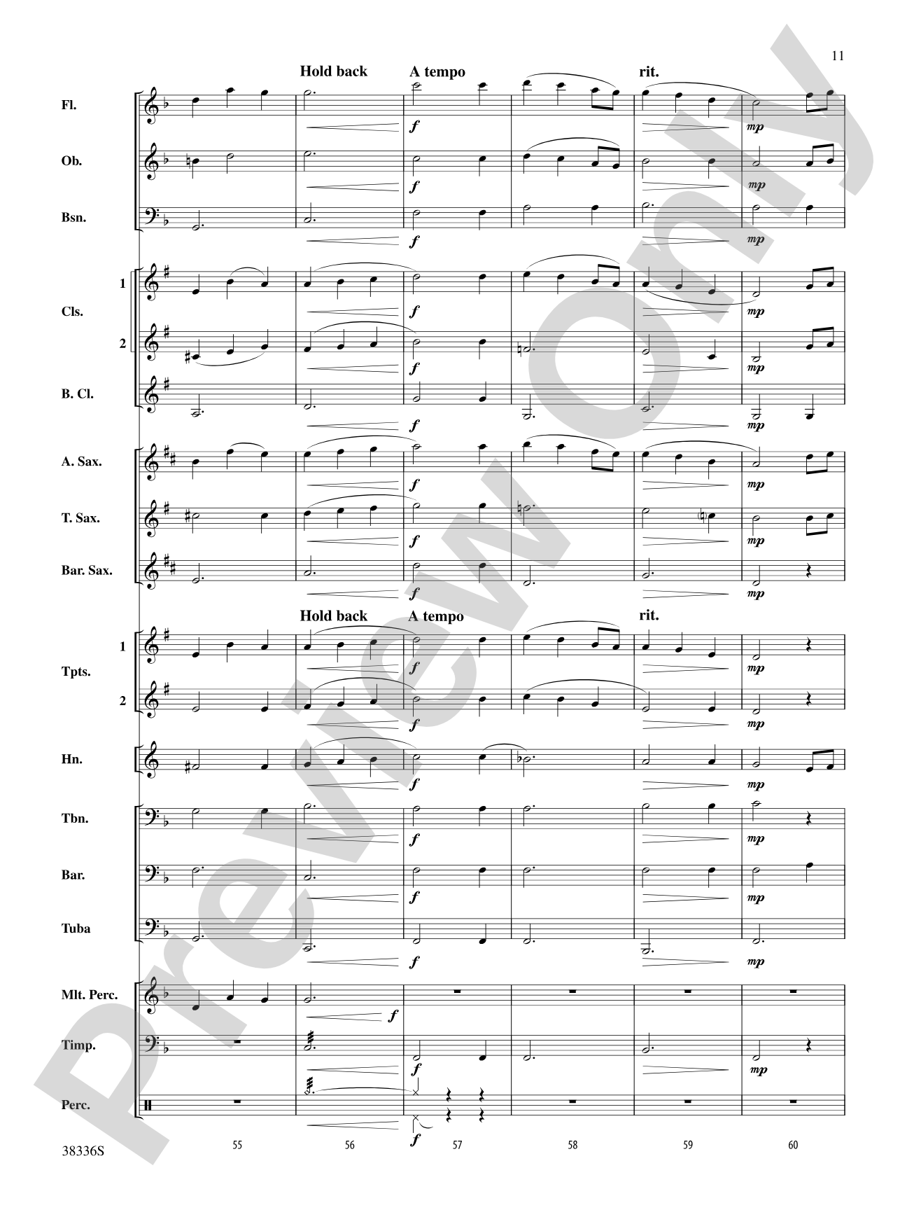 Ye Banks and Braes: Concert Band Conductor Score & Parts