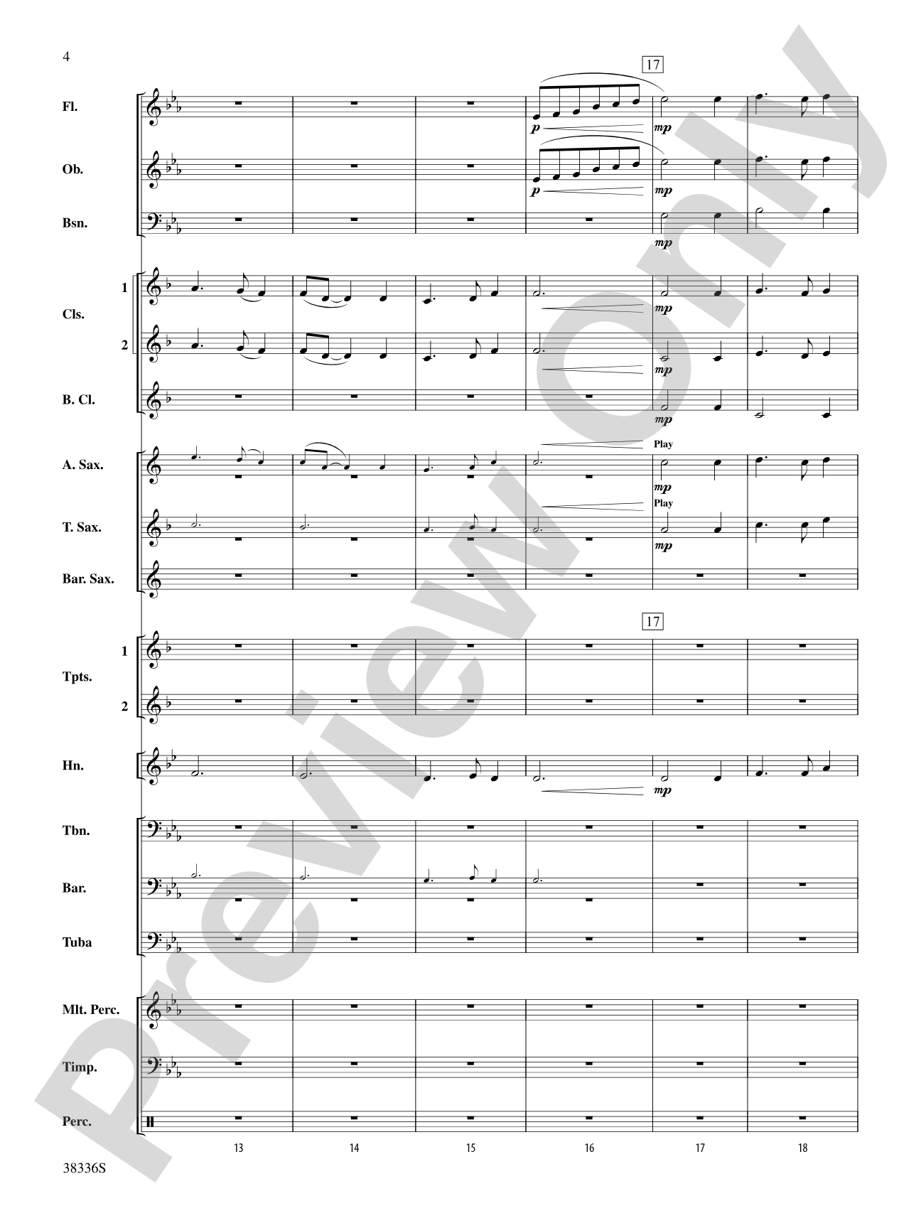 Ye Banks and Braes: Concert Band Conductor Score & Parts