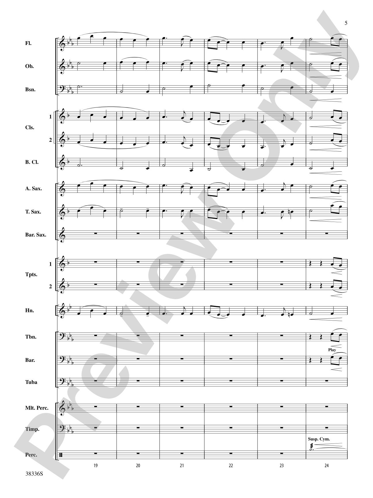 Ye Banks and Braes: Concert Band Conductor Score & Parts