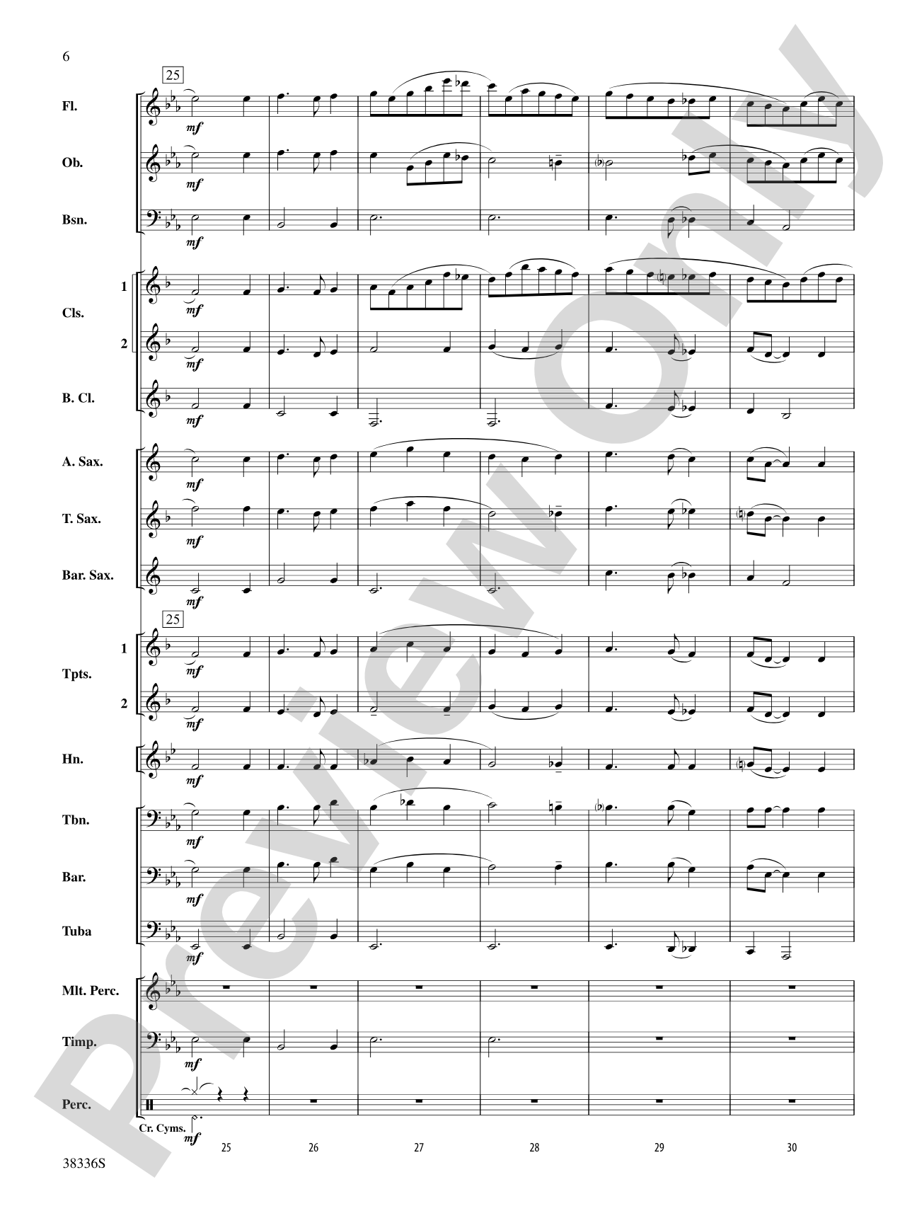 Ye Banks and Braes: Concert Band Conductor Score & Parts