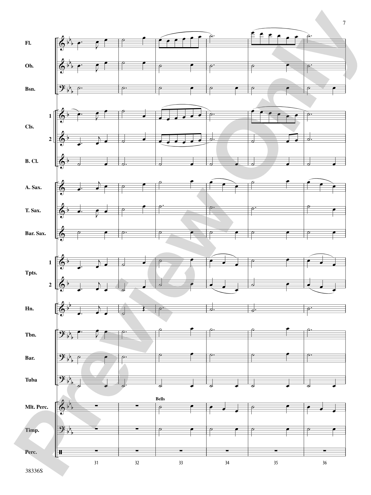 Ye Banks and Braes: Concert Band Conductor Score & Parts