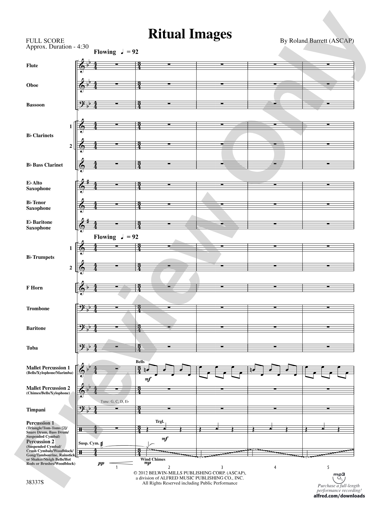 Ritual Images: Score