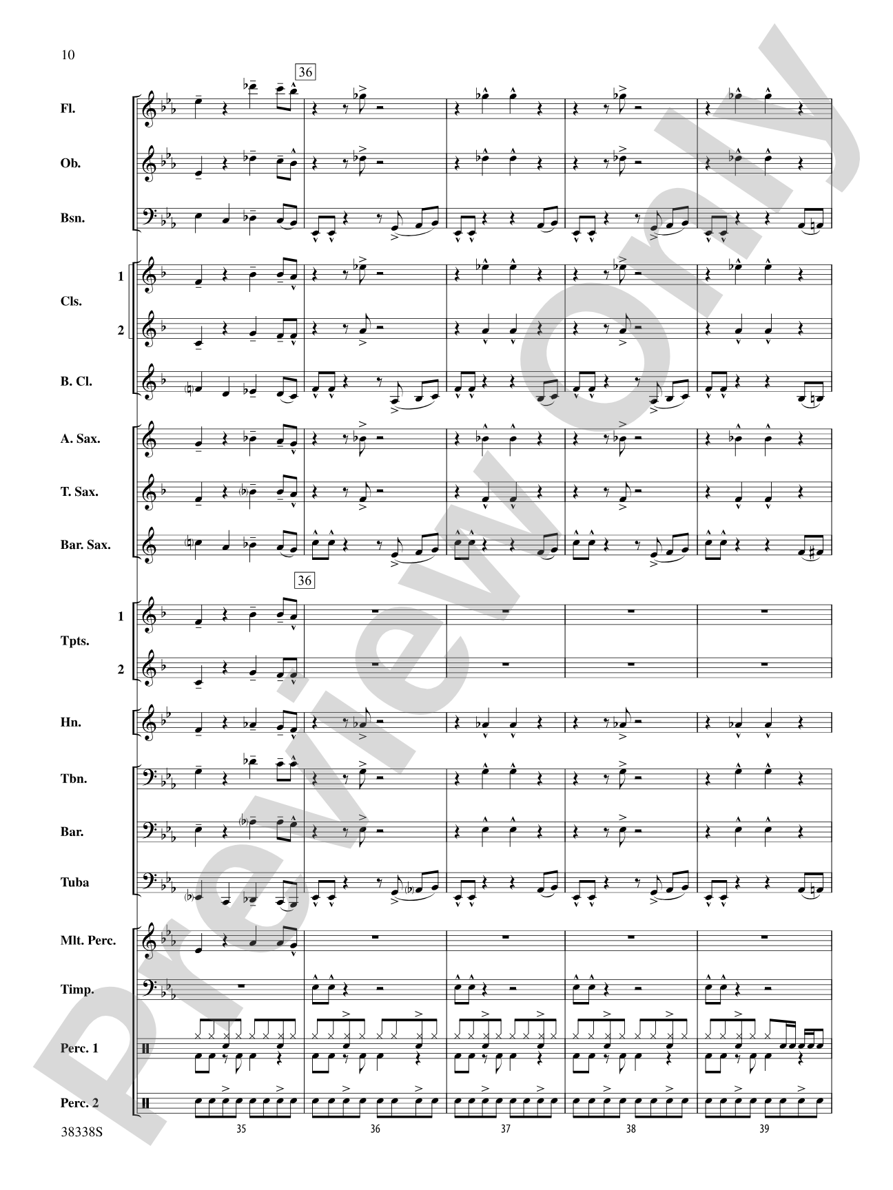 Joyful Time: Concert Band Conductor Score & Parts