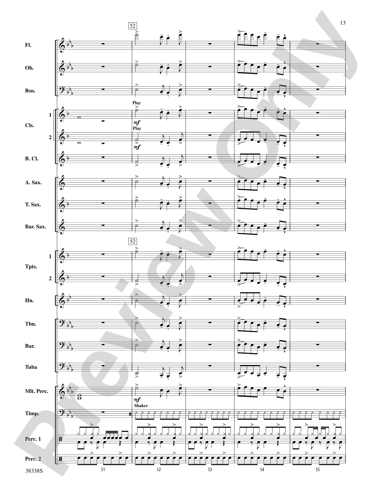 Joyful Time: Concert Band Conductor Score & Parts
