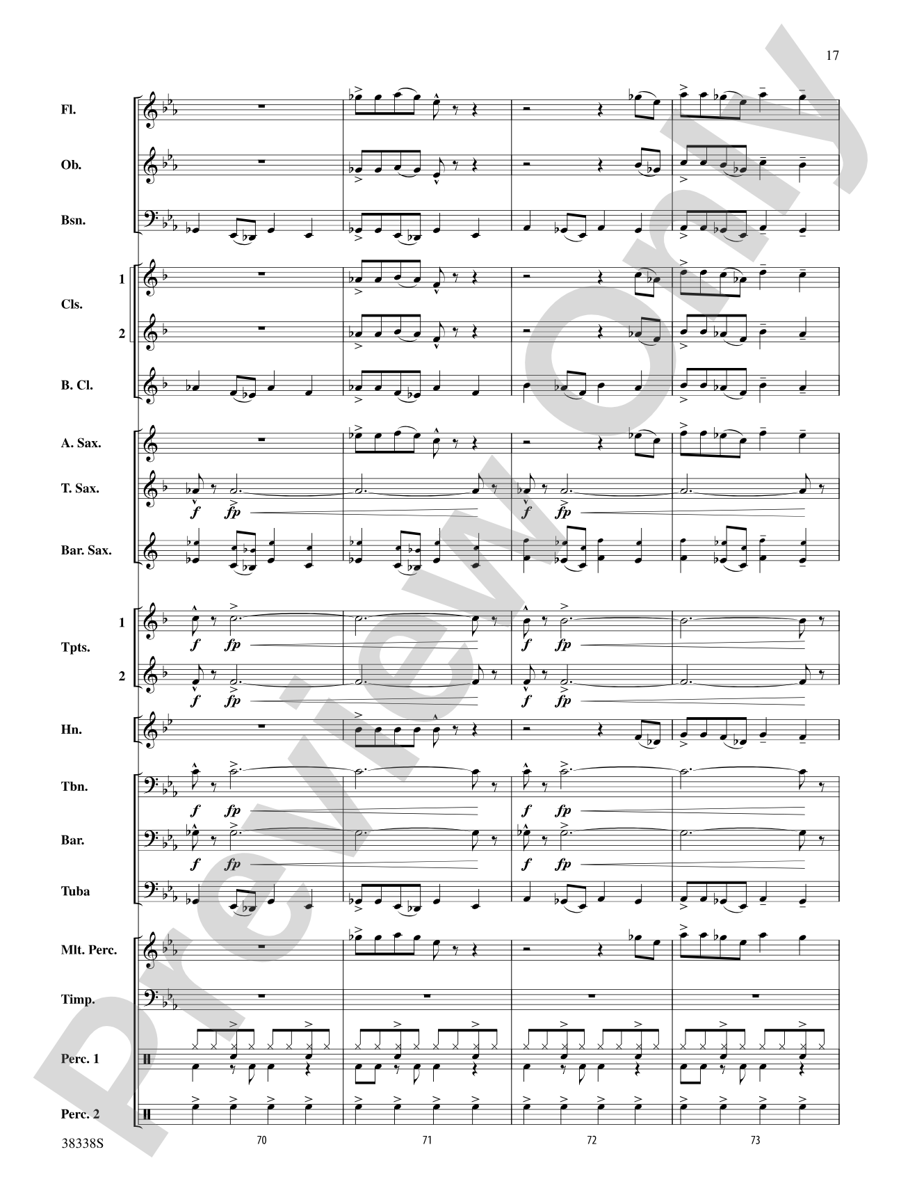 Joyful Time: Concert Band Conductor Score & Parts