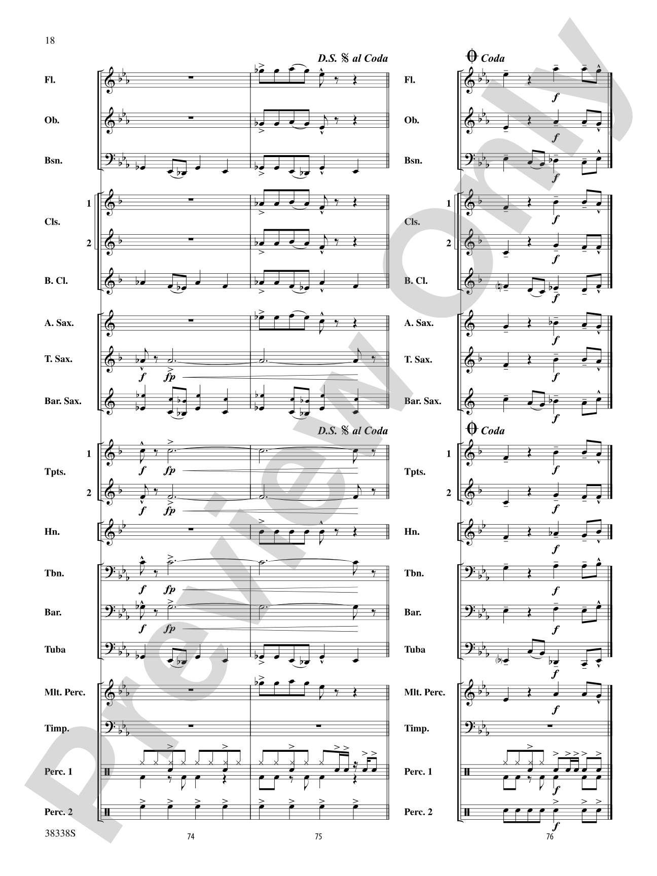 Joyful Time: Concert Band Conductor Score & Parts