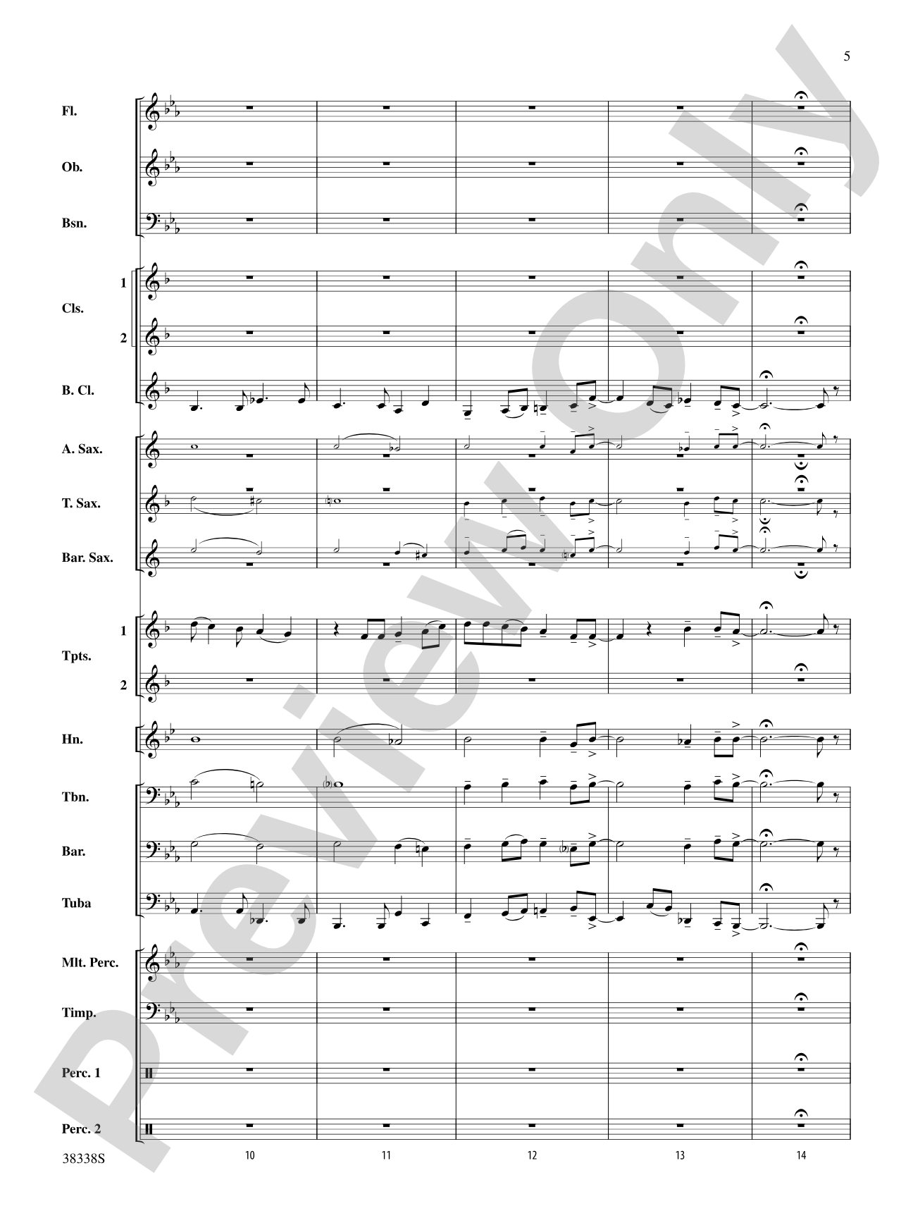 Joyful Time: Concert Band Conductor Score & Parts