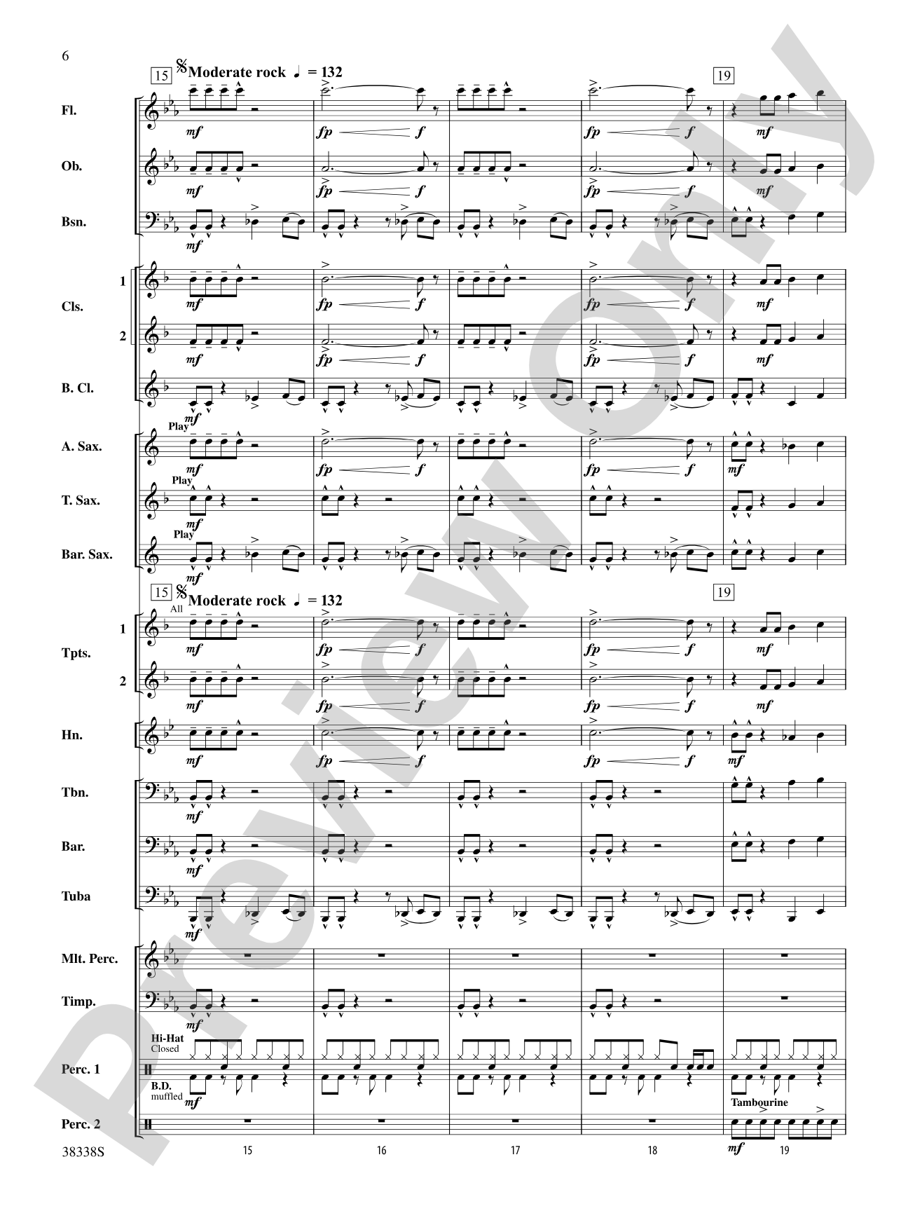 Joyful Time: Concert Band Conductor Score & Parts