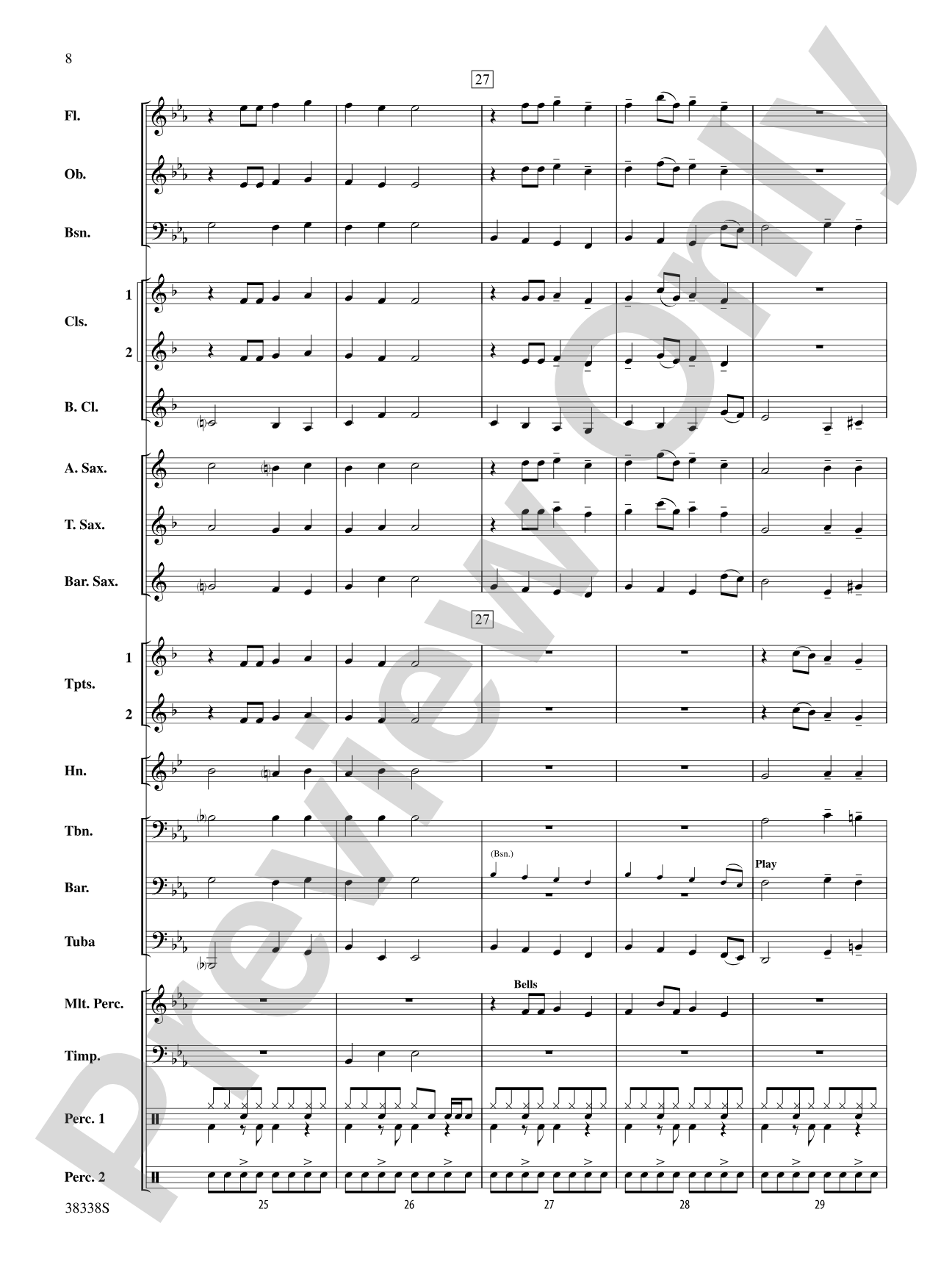 Joyful Time: Concert Band Conductor Score & Parts