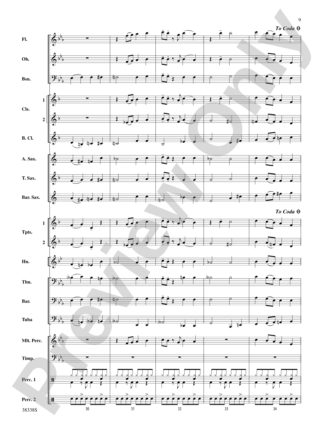 Joyful Time: Concert Band Conductor Score & Parts