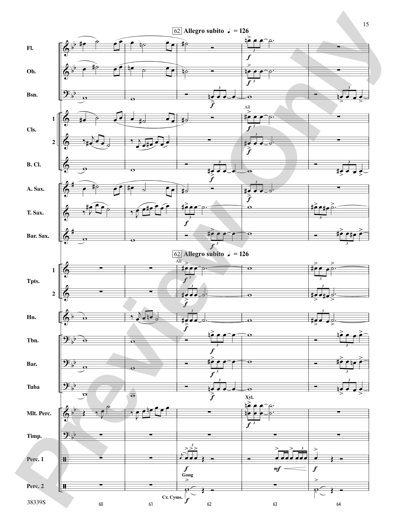 Magna Carta: Concert Band Conductor Score & Parts