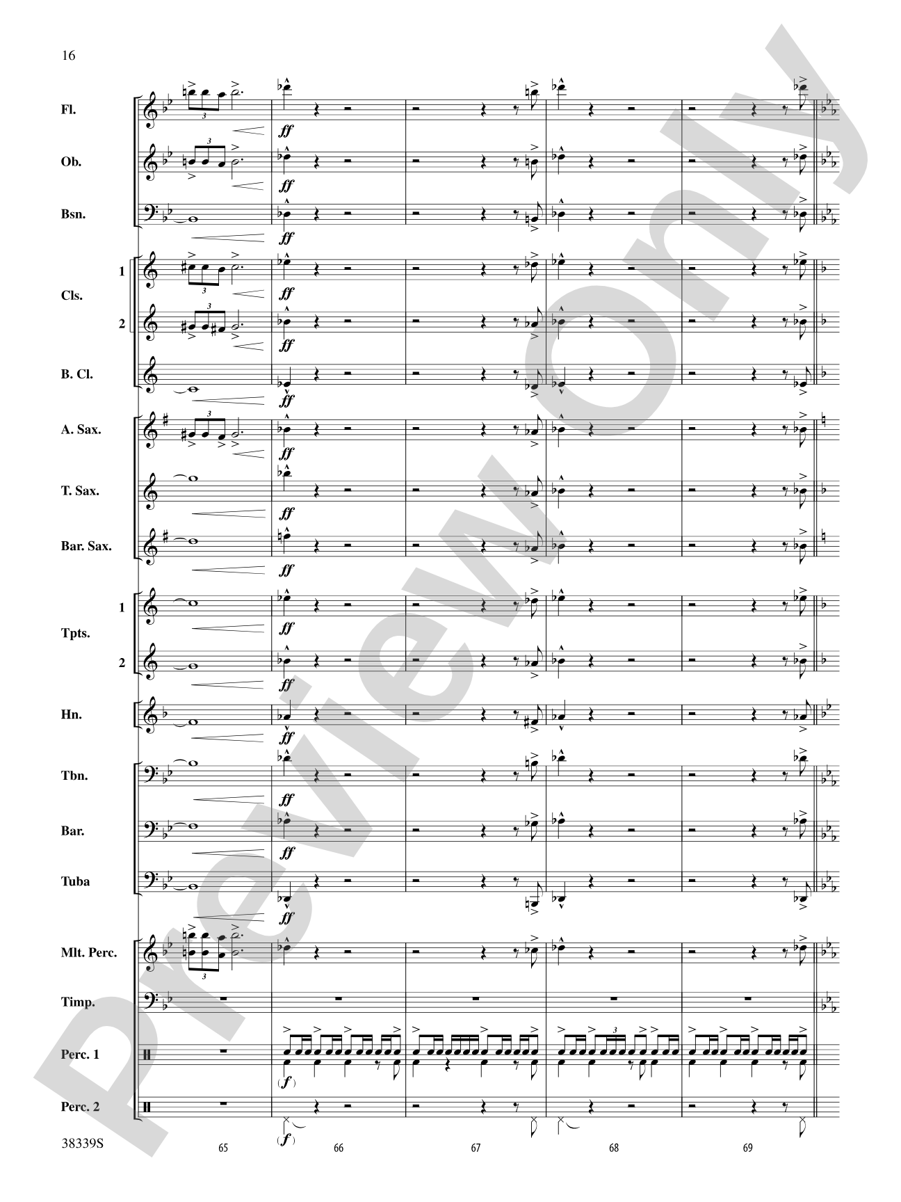 Magna Carta: Concert Band Conductor Score & Parts