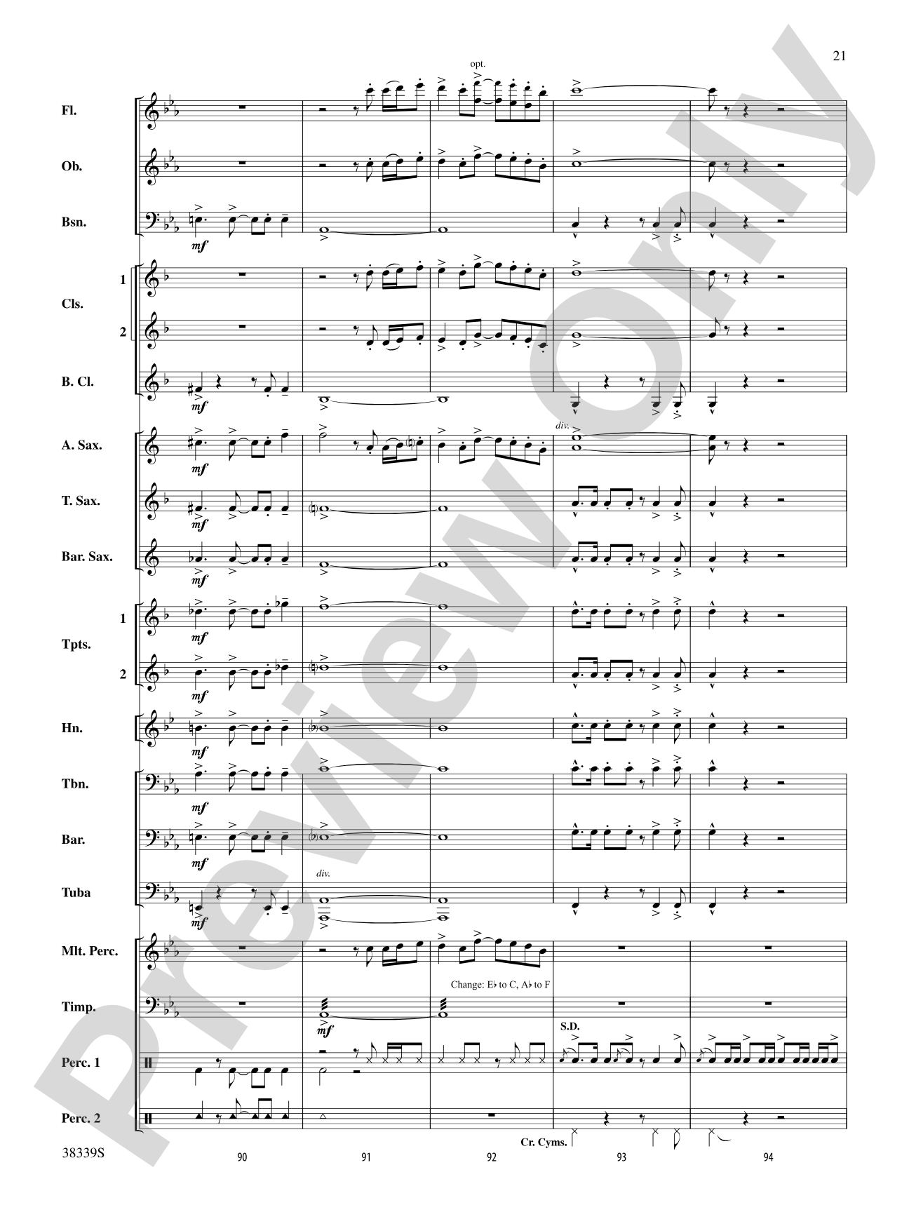 Magna Carta: Concert Band Conductor Score & Parts