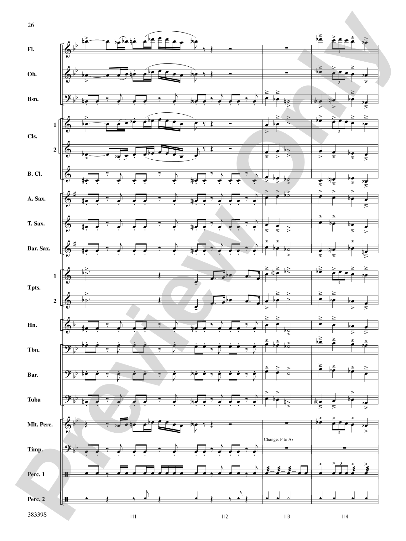 Magna Carta: Concert Band Conductor Score & Parts